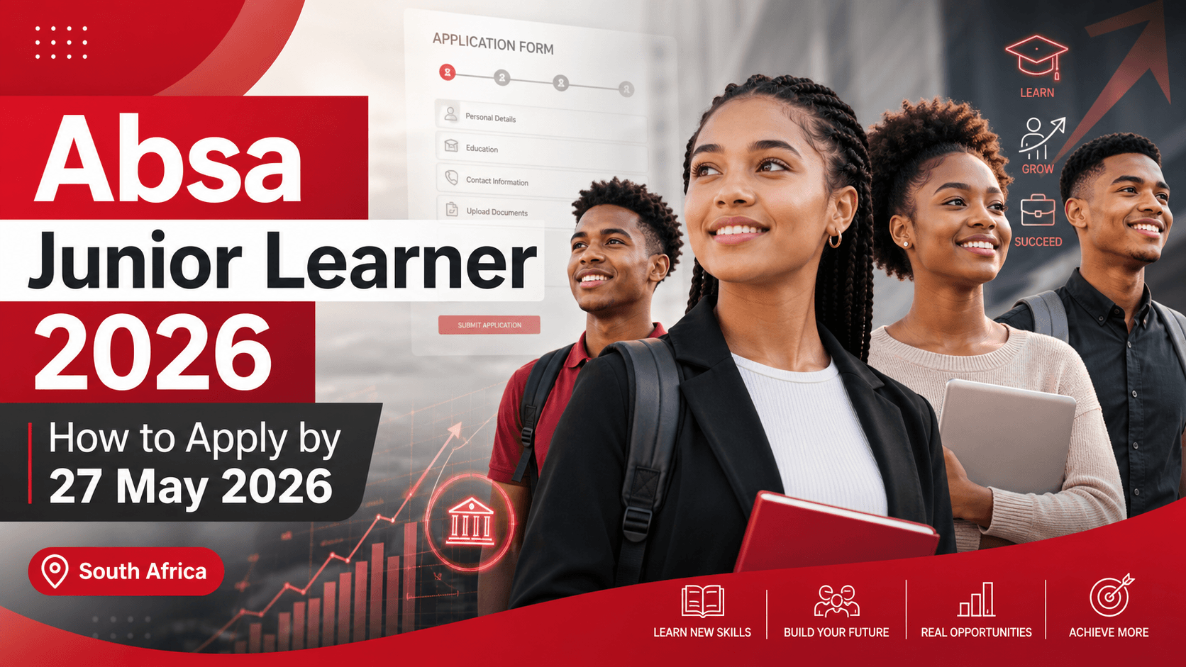 Absa Junior Learner 2026: How to Apply by 27 May 2026