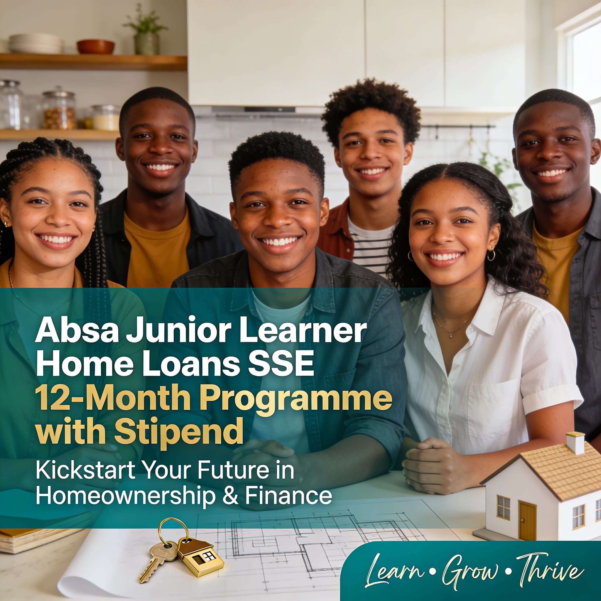 Absa Junior Learner Home Loans SSE 12-Month Programme with Stipend