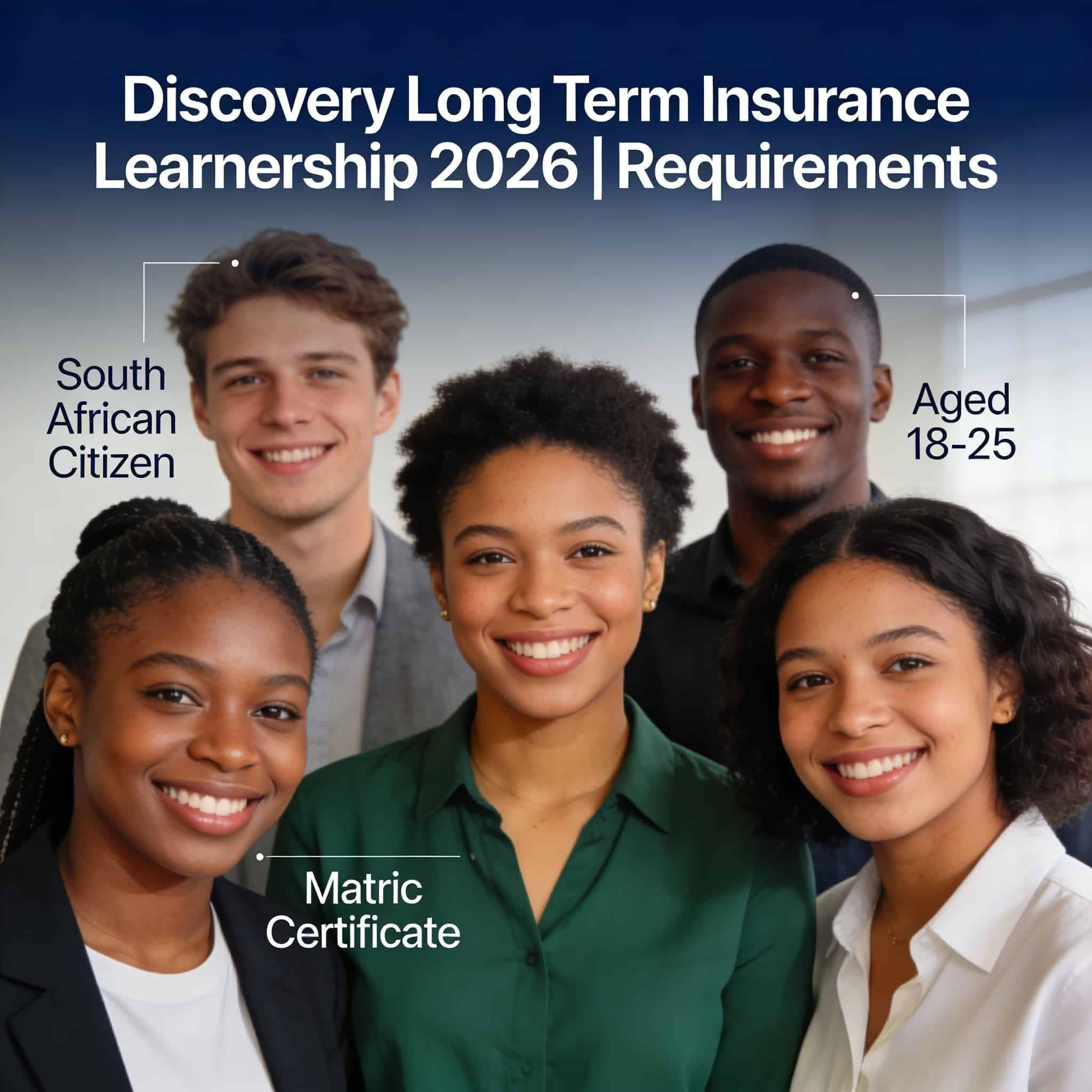 Discovery Long Term Insurance Learnership 2026 | Requirements