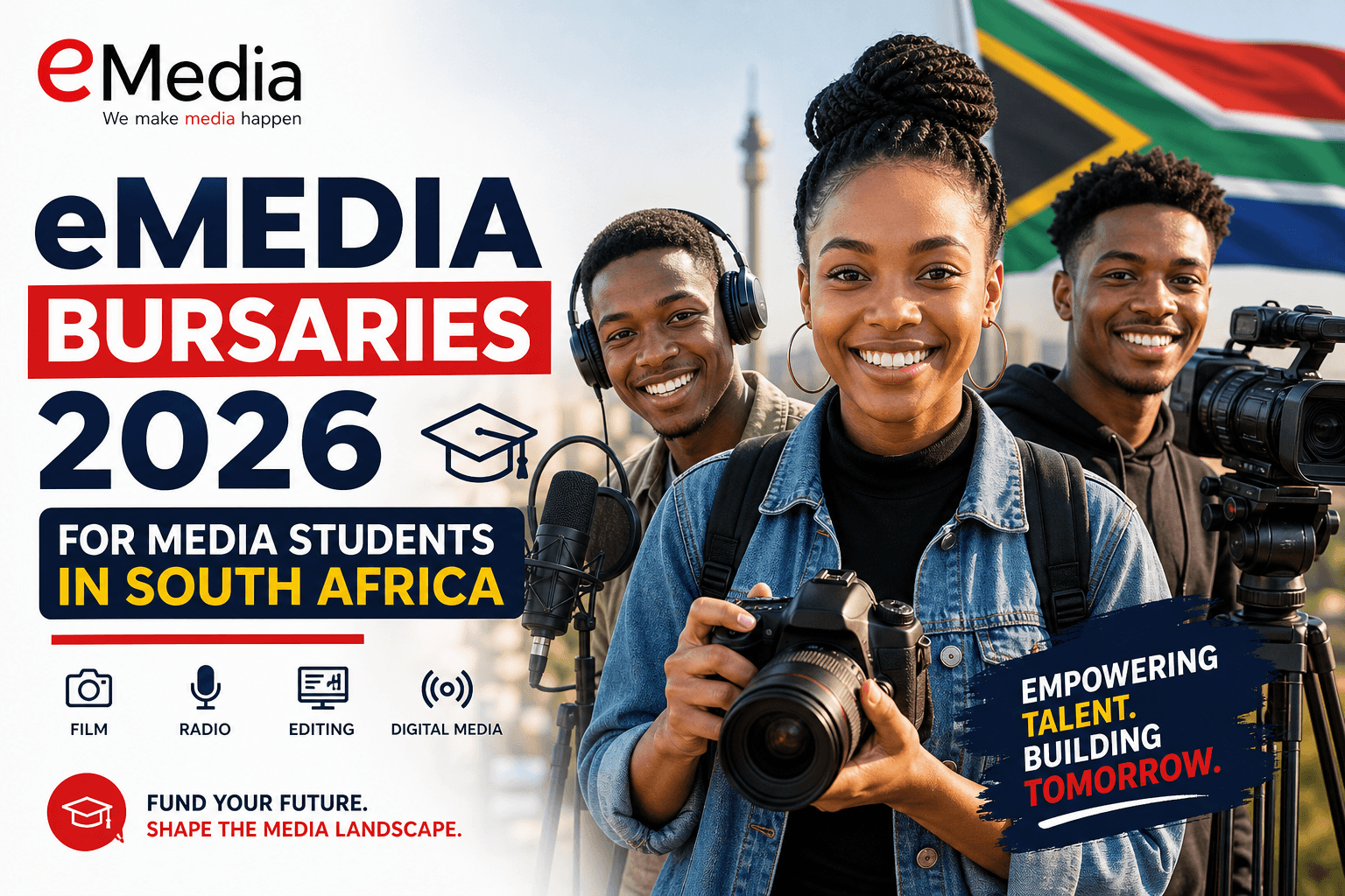 eMedia Bursaries 2026 for Media Students in South Africa