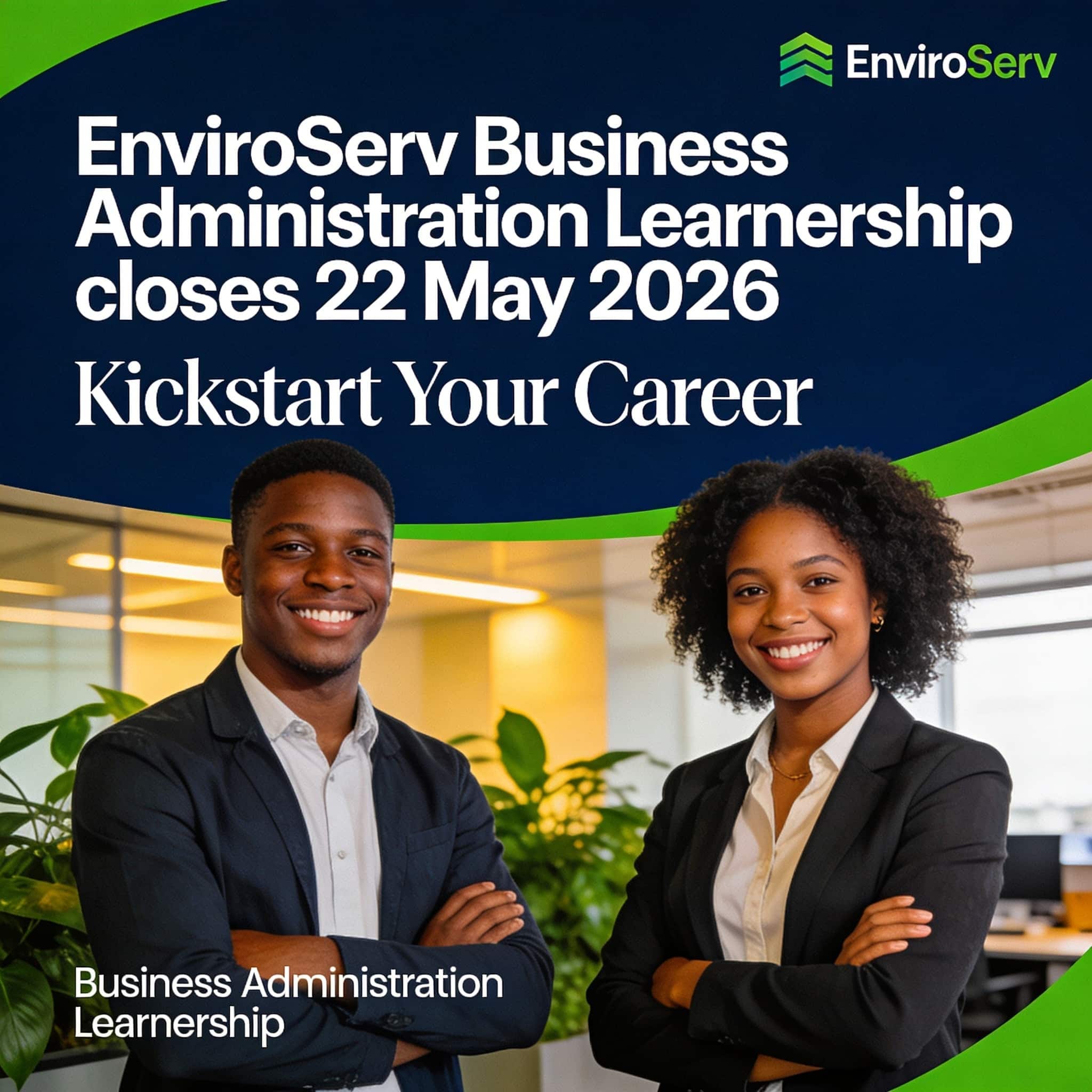 EnviroServ Business Administration Learnership closes 22 May 2026
