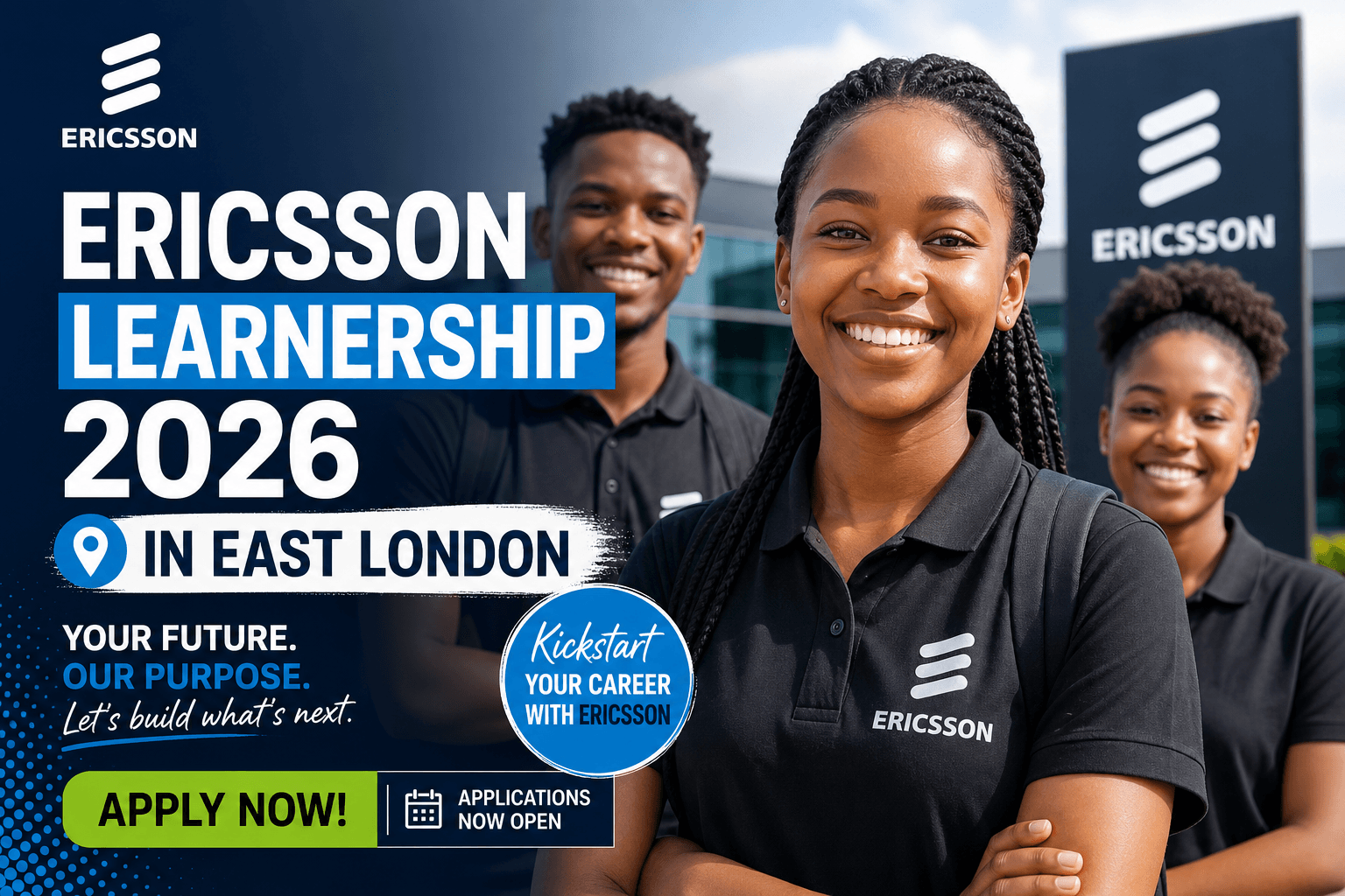 Ericsson Learnership 2026 in East London: Apply Now