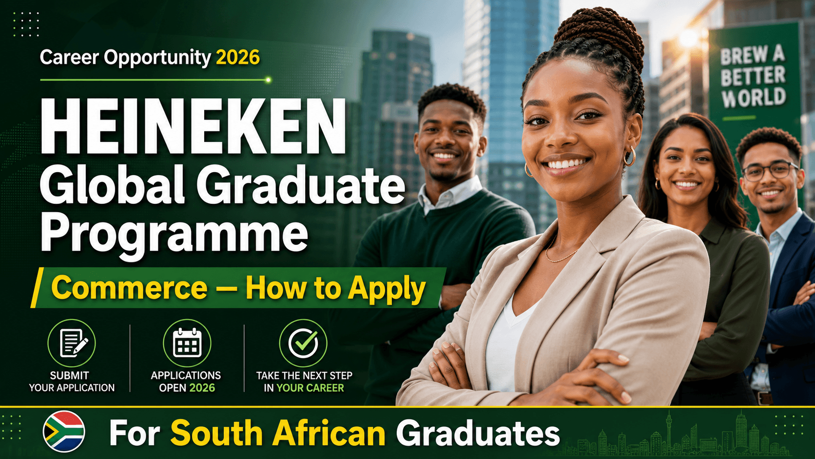 HEINEKEN Global Graduate Programme 2026: Commerce – How to Apply