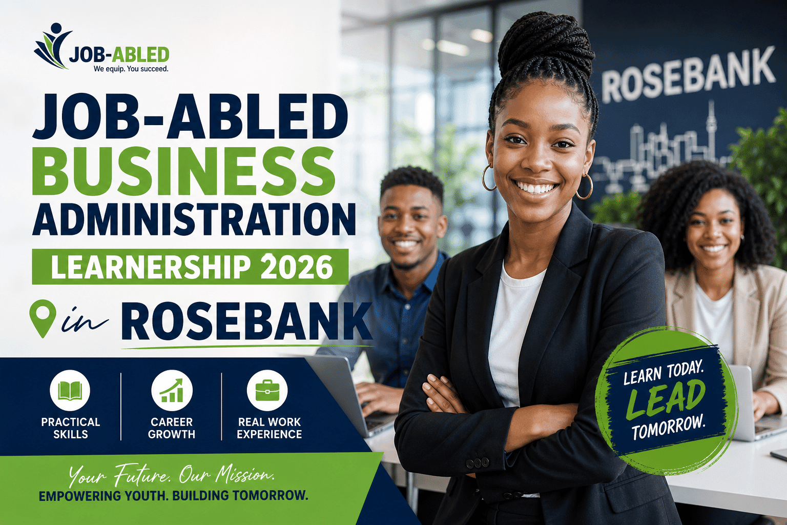 Job-Abled Business Administration Learnership 2026 in Rosebank