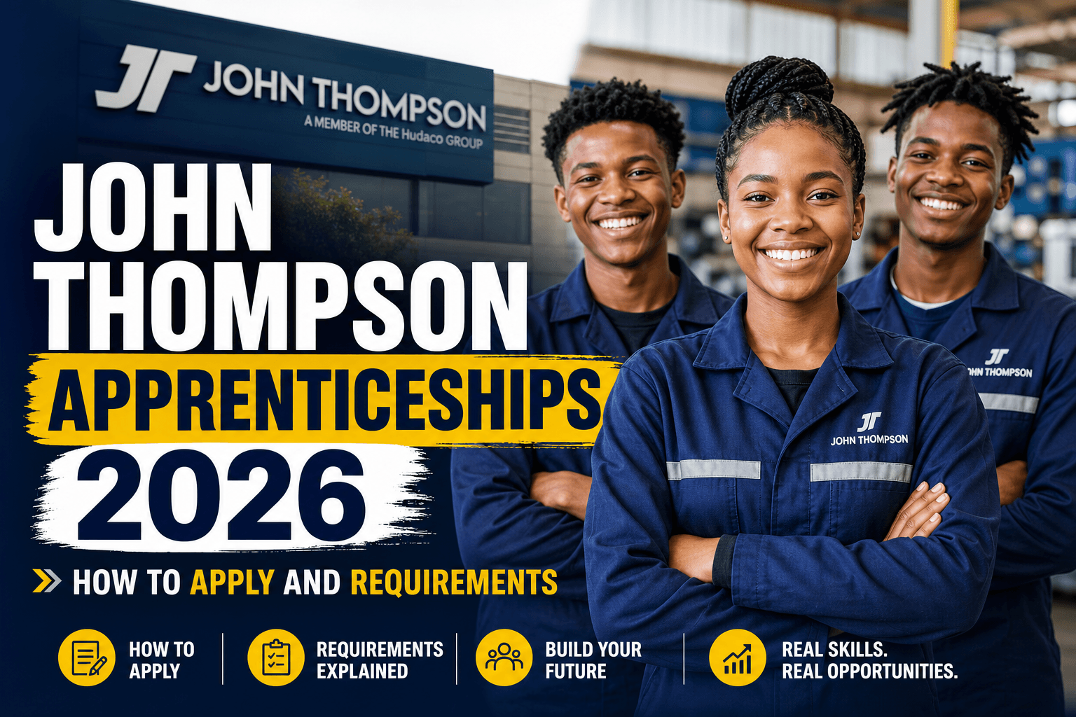 John Thompson Apprenticeships 2026: How to Apply and Requirements