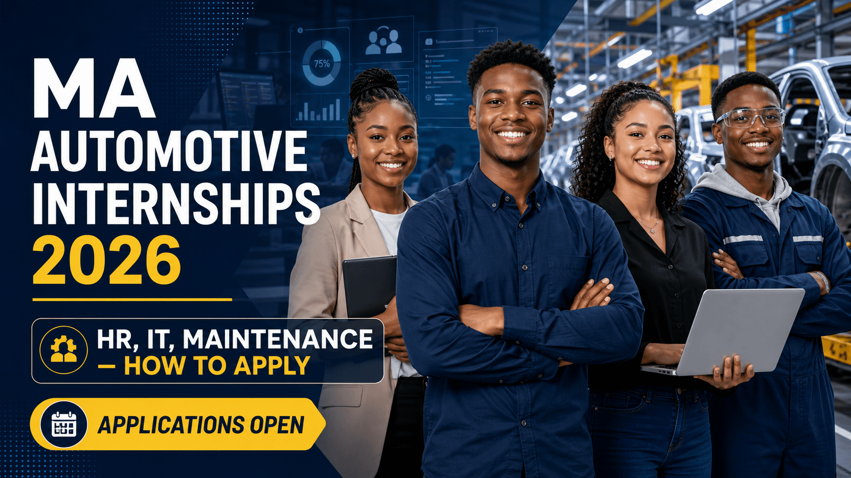 MA Automotive Internships 2026: HR, IT, Maintenance - How to Apply