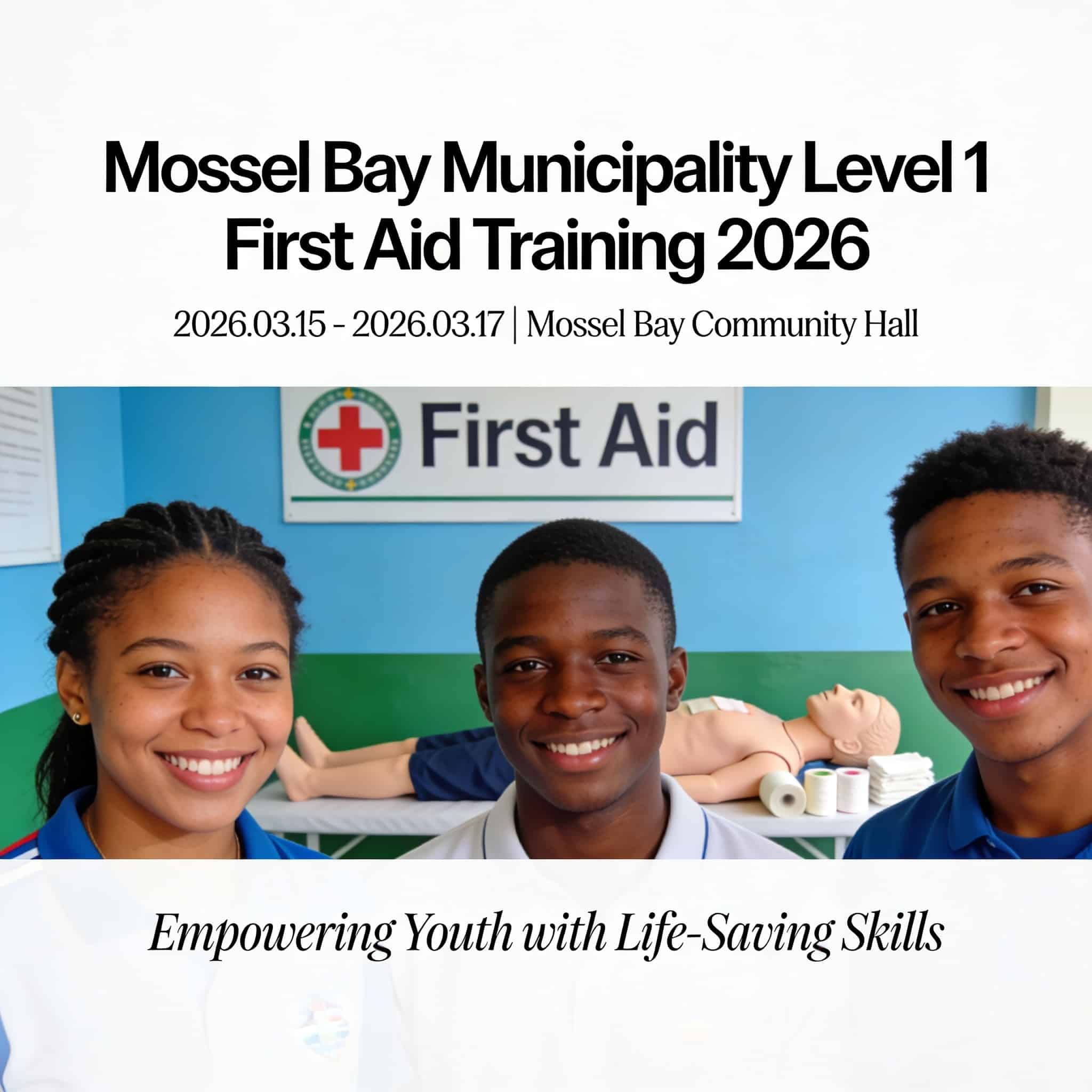 Mossel Bay Municipality Level 1 First Aid Training 2026