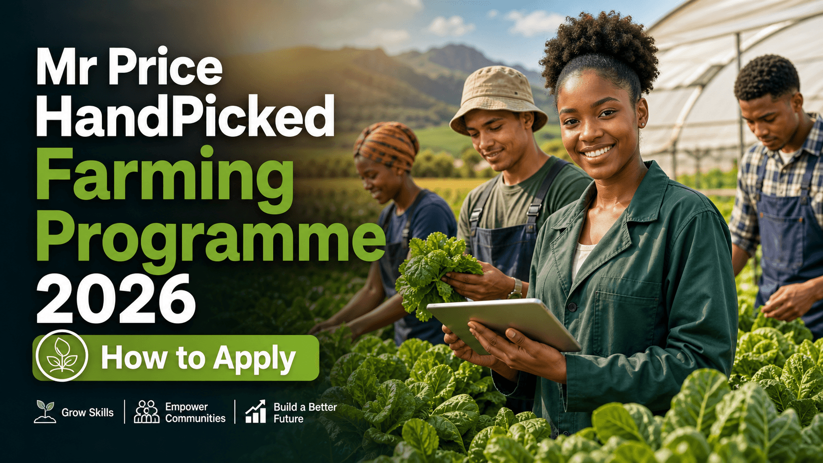 Mr Price HandPicked Farming Programme 2026: How to Apply
