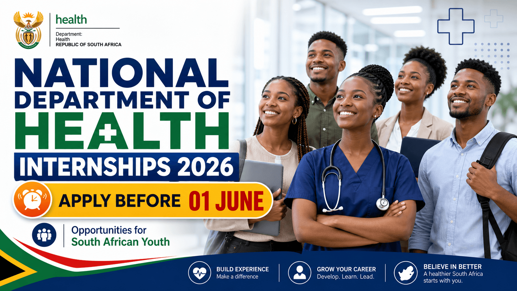 National Department of Health Internships 2026: Apply Before 01 June