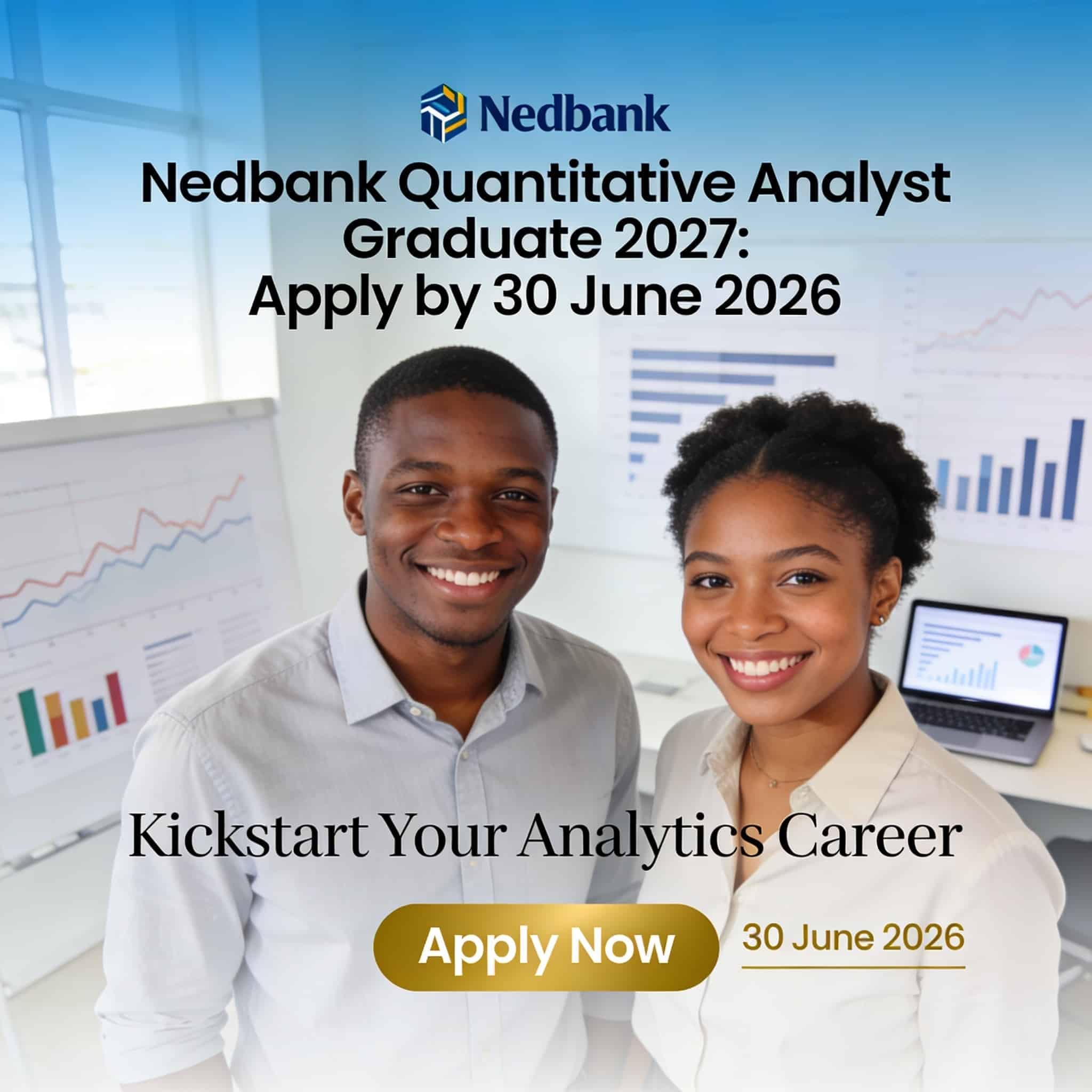 Nedbank Quantitative Analyst Graduate 2027: Apply by 30 June 2026