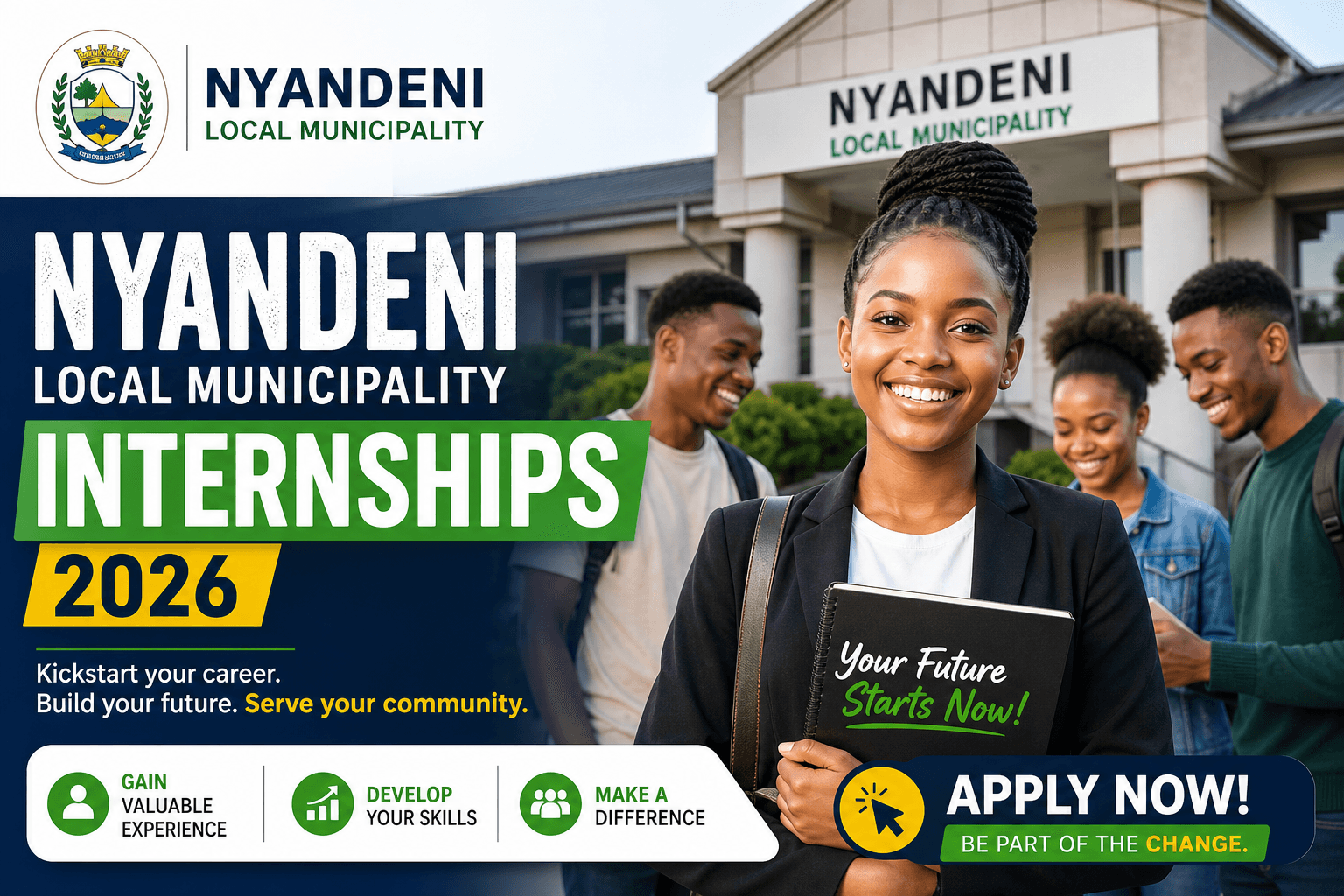 Nyandeni Local Municipality Internships 2026: Apply Now