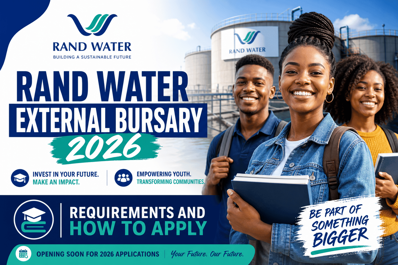 Rand Water External Bursary 2026: Requirements and How to Apply
