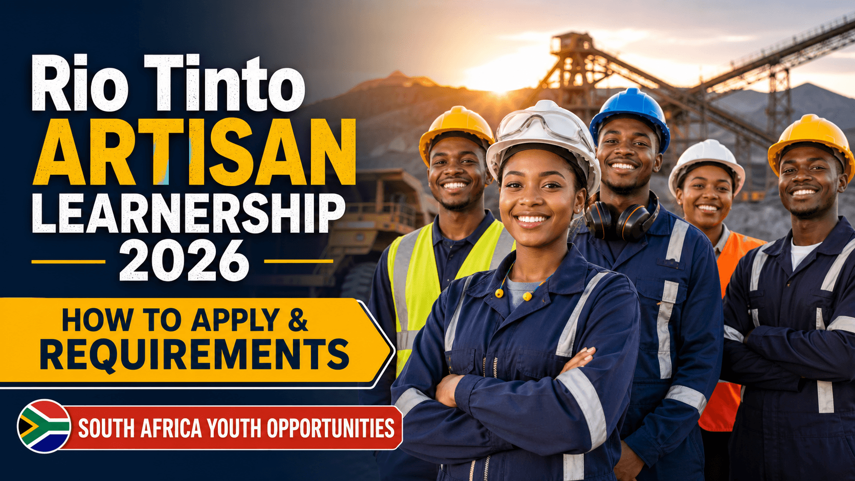 Rio Tinto Artisan Learnership 2026: How to Apply and Requirements