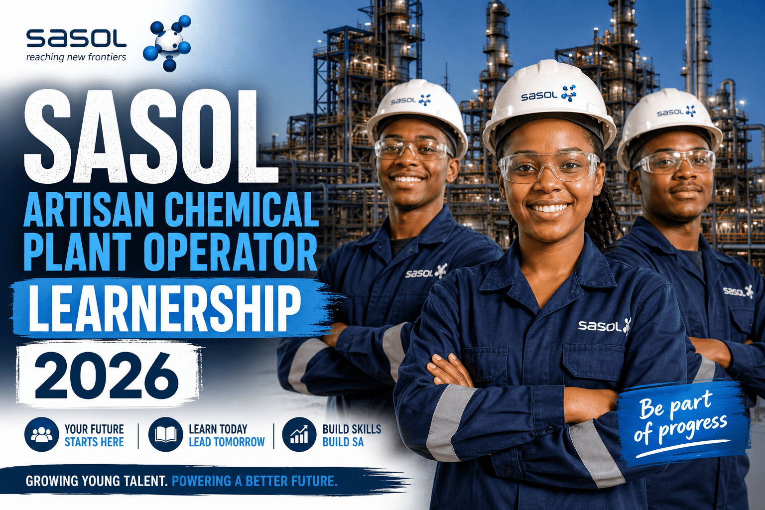 Sasol Artisan Chemical Plant Operator Learnership 2026