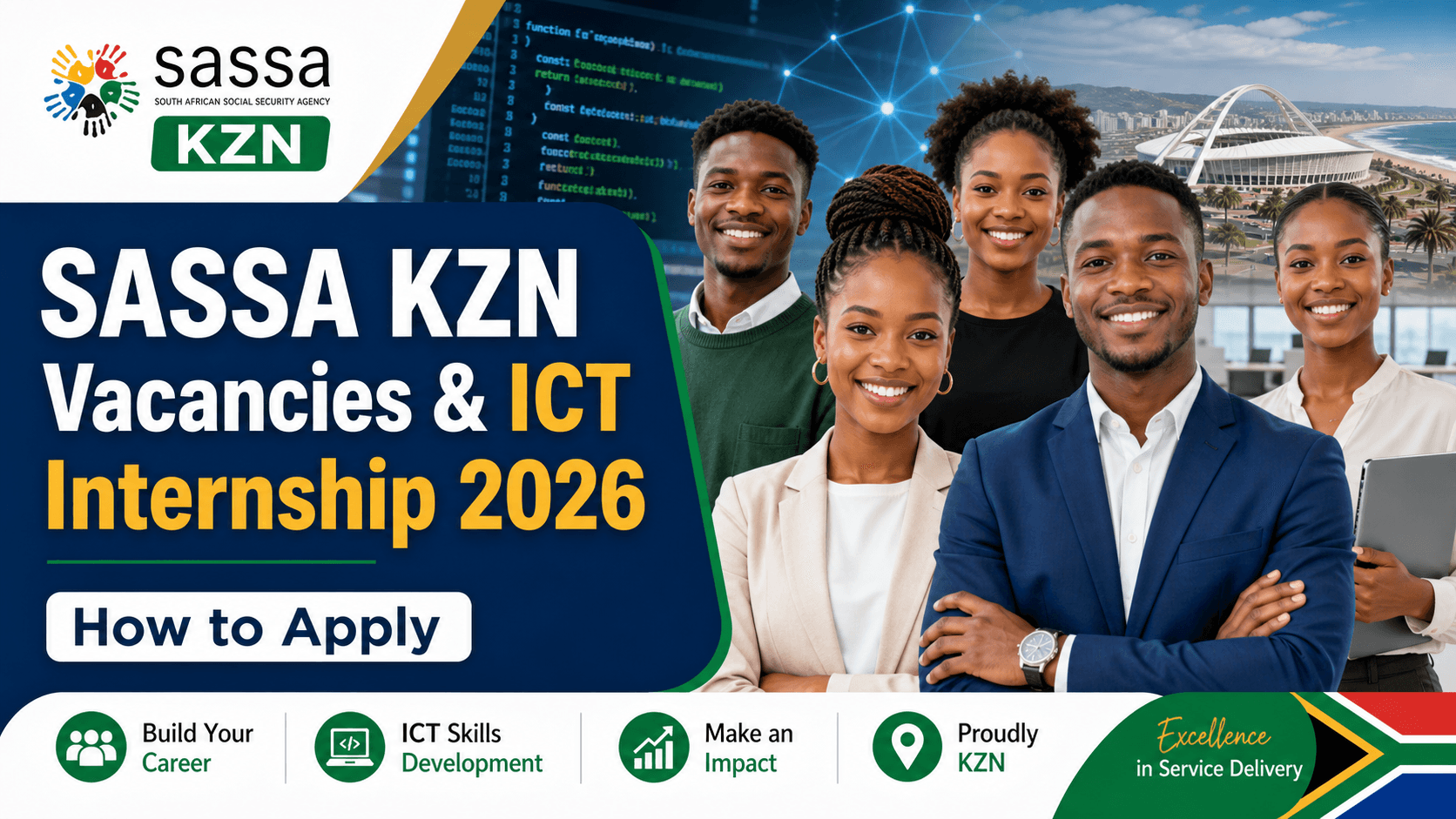 SASSA KZN Vacancies and ICT Internship 2026: How to Apply