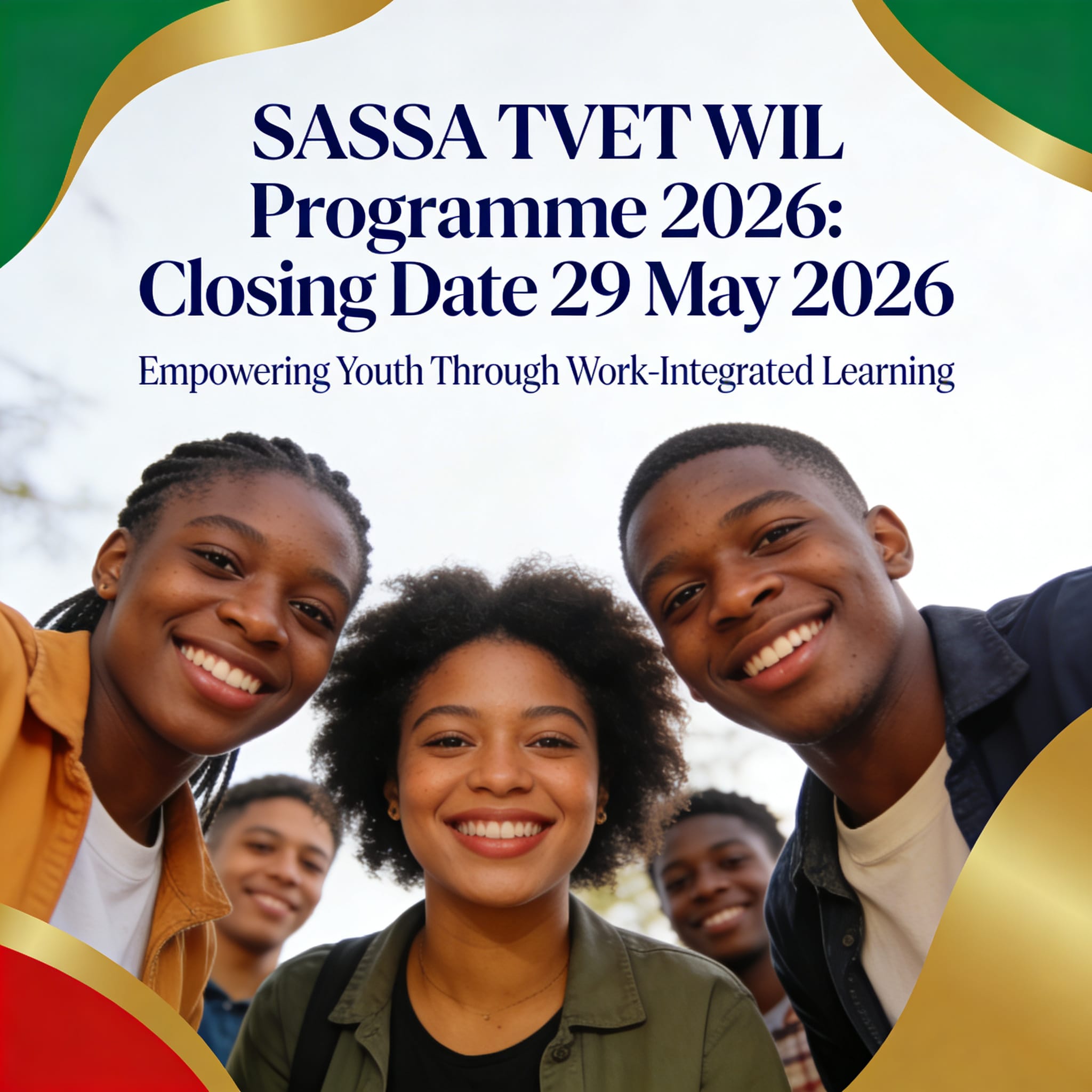 SASSA TVET WIL Programme 2026: Closing Date 29 May 2026