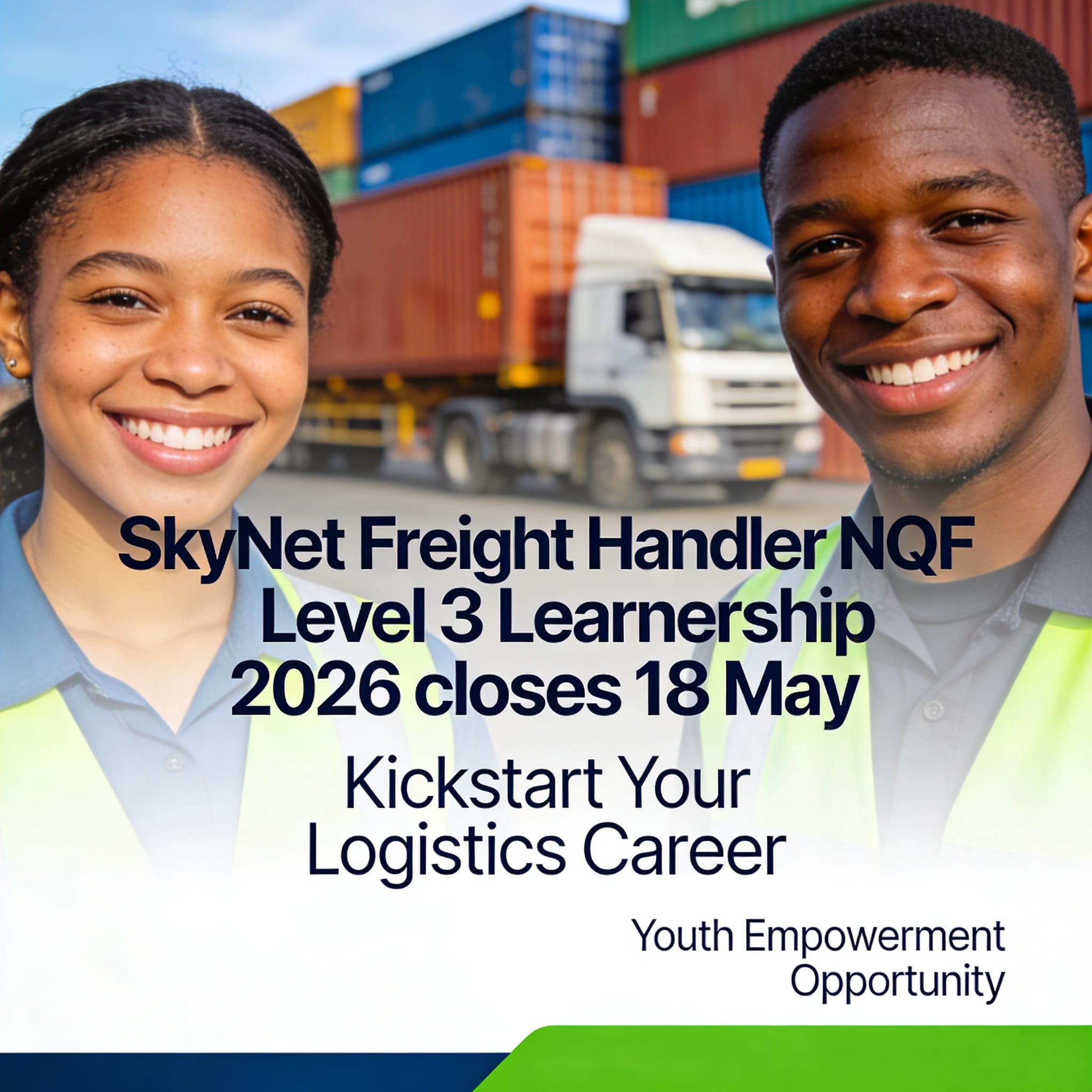 SkyNet Freight Handler NQF Level 3 Learnership 2026 closes 18 May