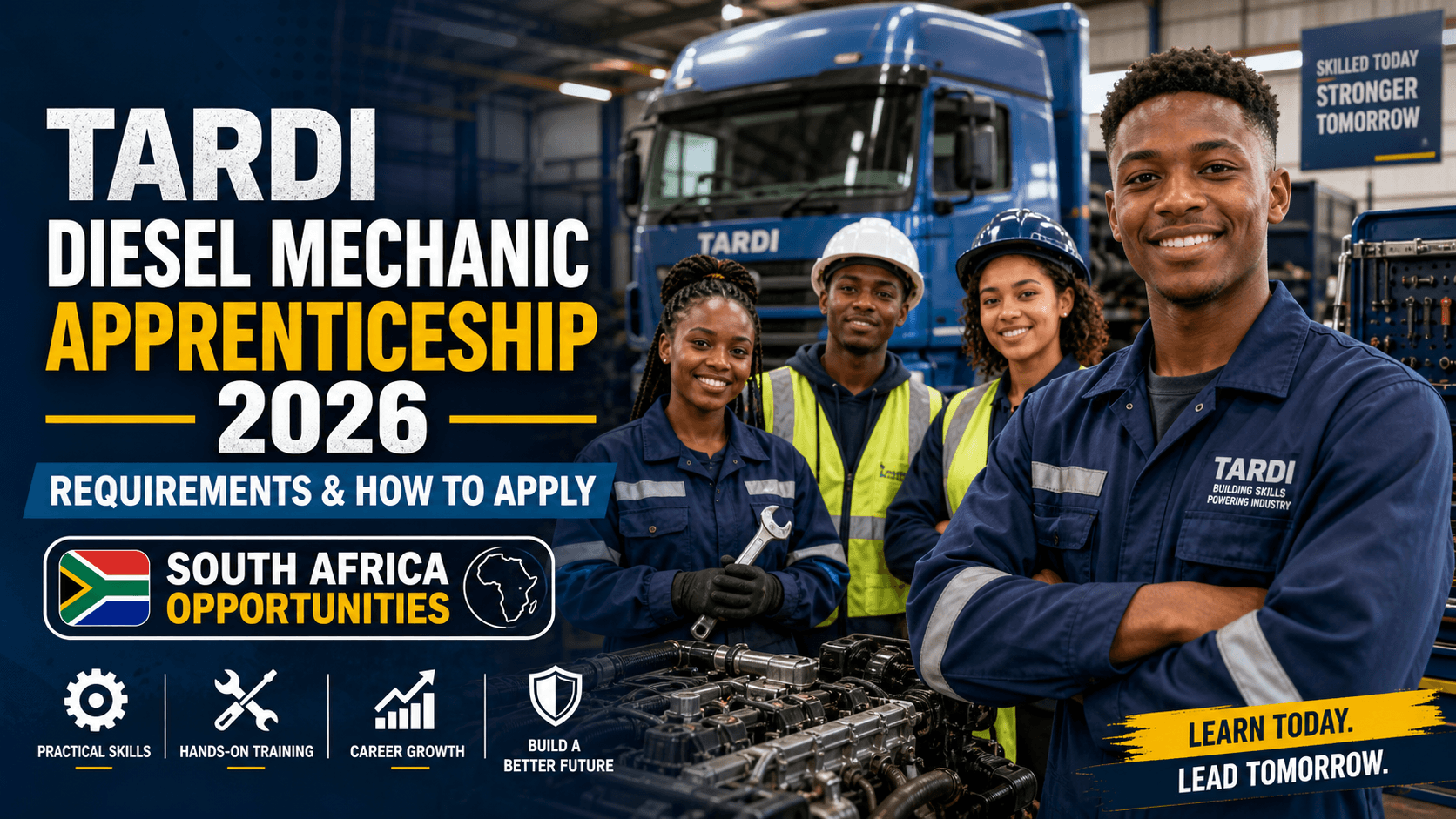 TARDI Diesel Mechanic Apprenticeship 2026: Requirements and How to Apply