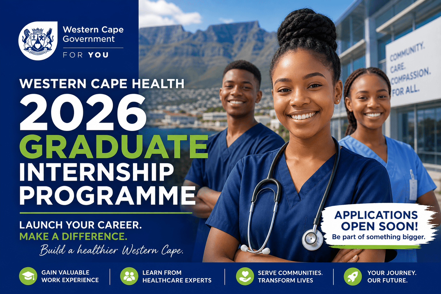 Western Cape Health 2026 Graduate Internship Programme