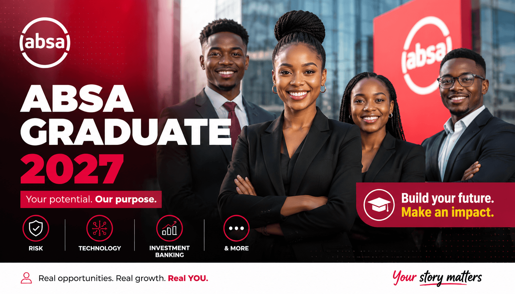 Absa Graduate 2027 – Risk, Tech, Investment Banking & More