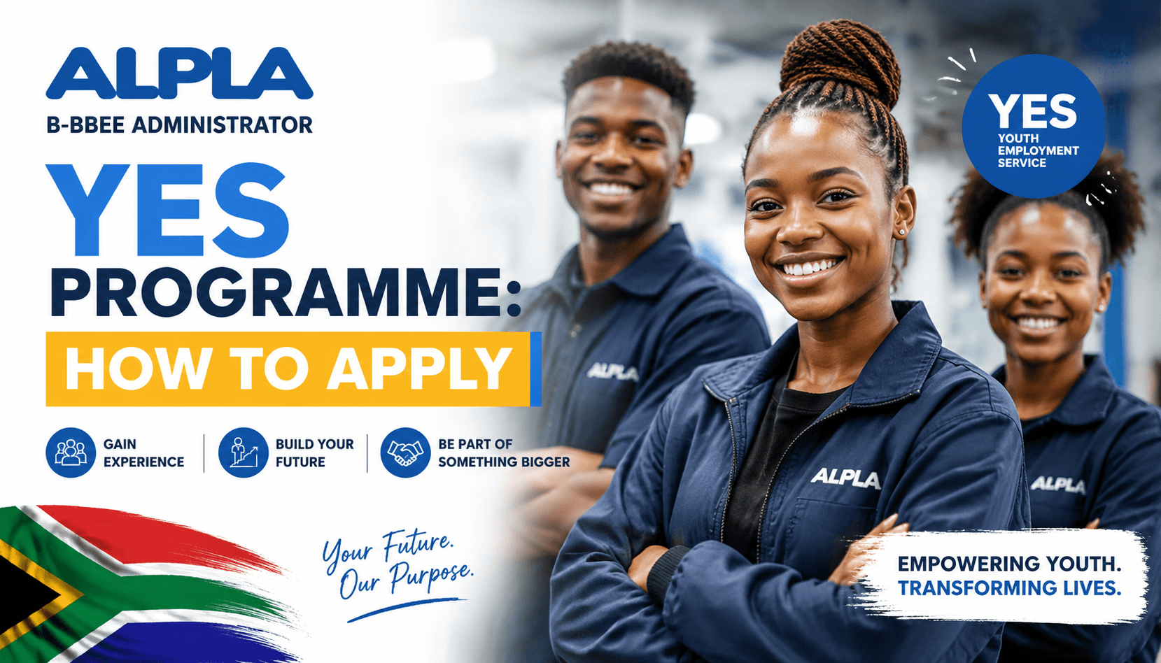 ALPLA B-BBEE Administrator YES Programme: How to Apply