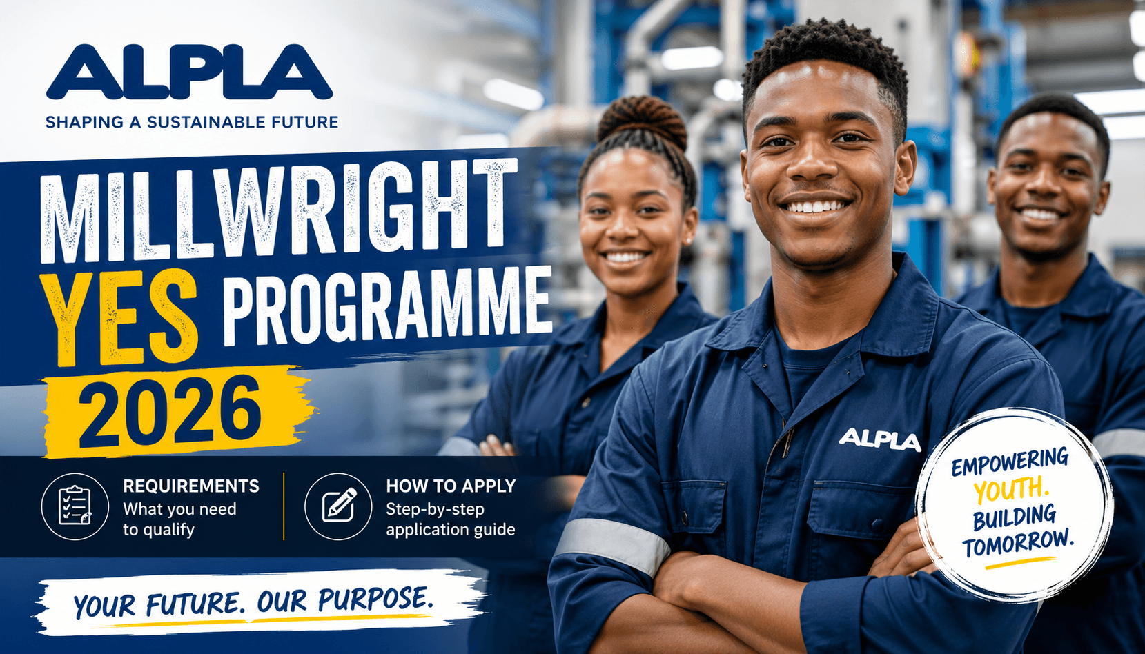 ALPLA Millwright YES Programme 2026: Requirements and How to Apply