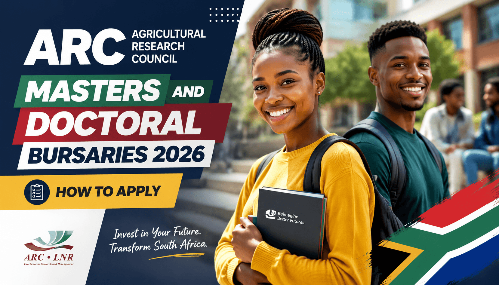ARC Masters and Doctoral Bursaries 2026: How to Apply
