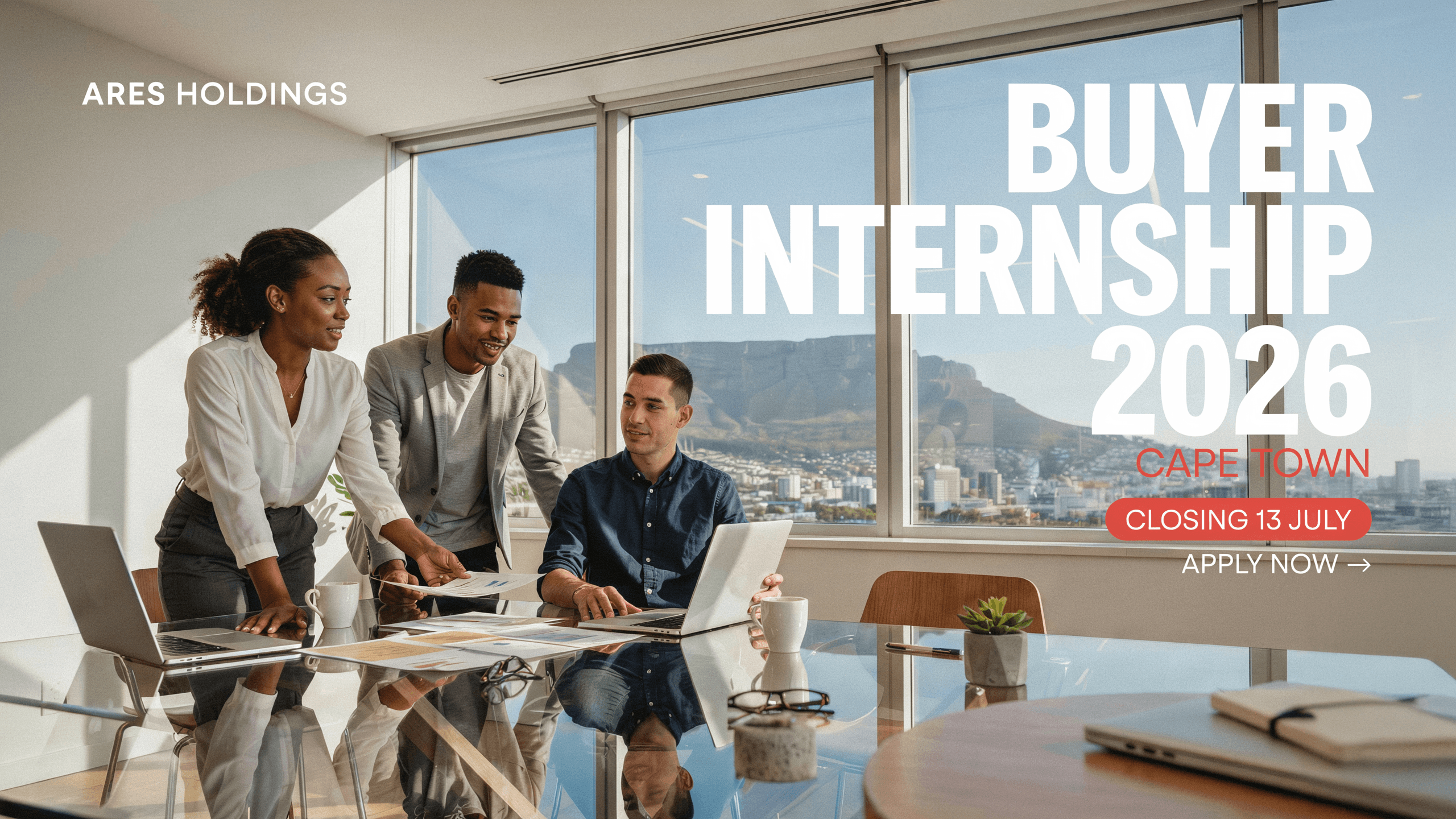 Ares Holdings Buyer Internship 2026 – Cape Town, Closing 13 July