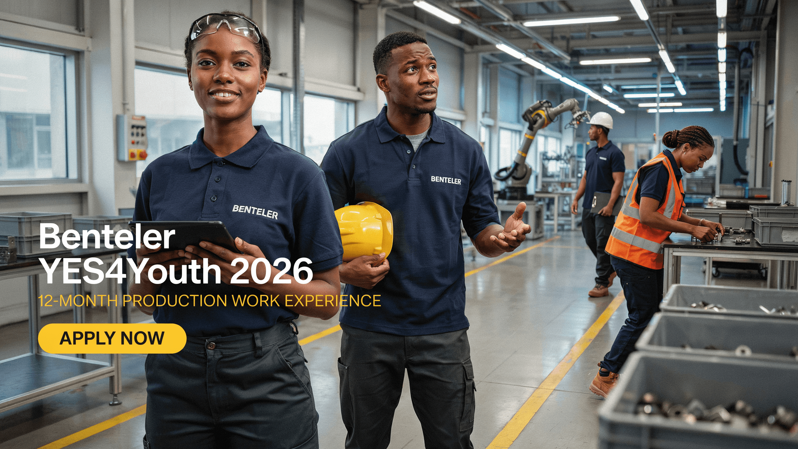 Benteler YES4Youth 2026 – 12‑Month Production Work Experience