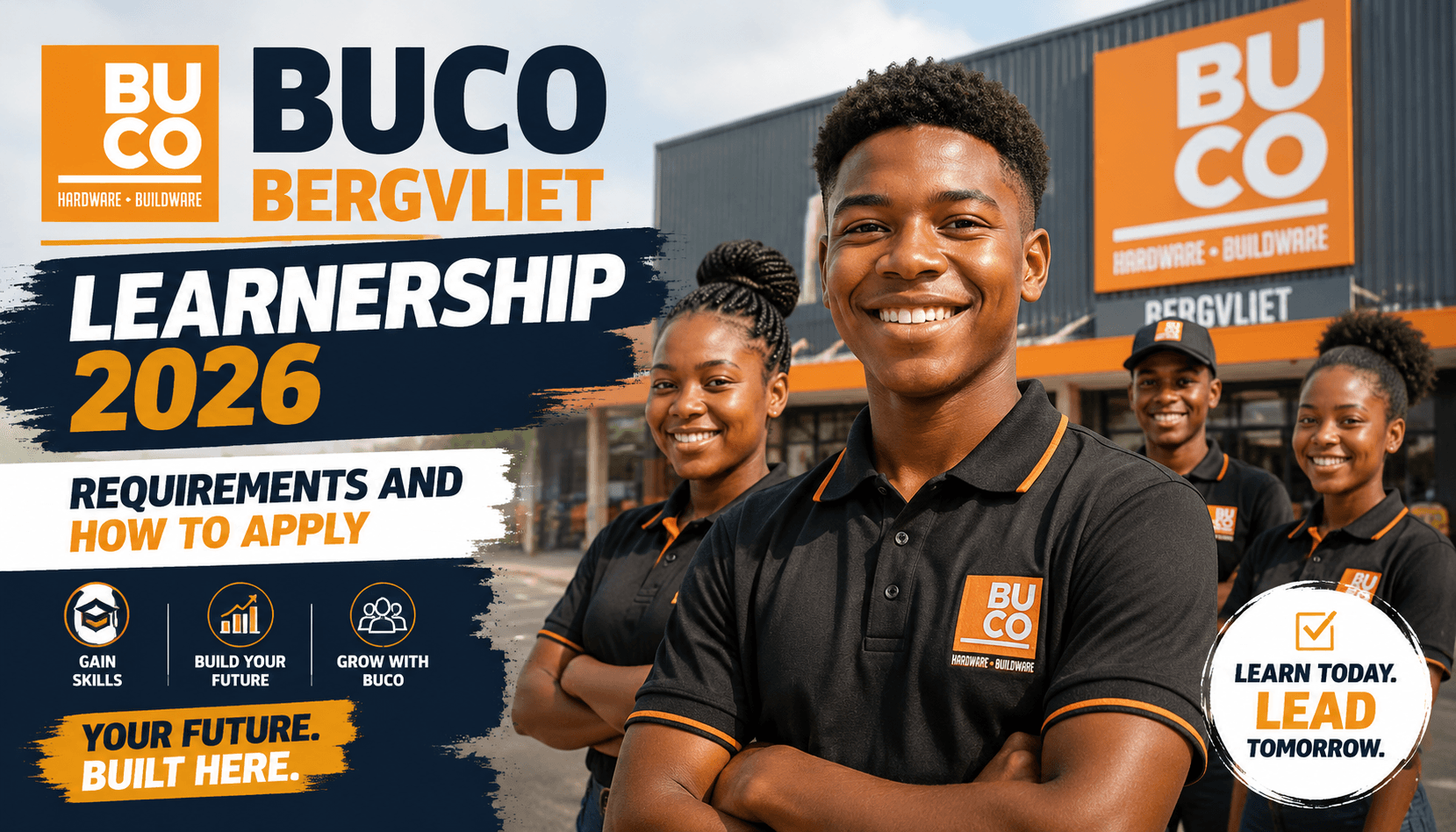 BUCO Bergvliet Learnership 2026: Requirements and How to Apply
