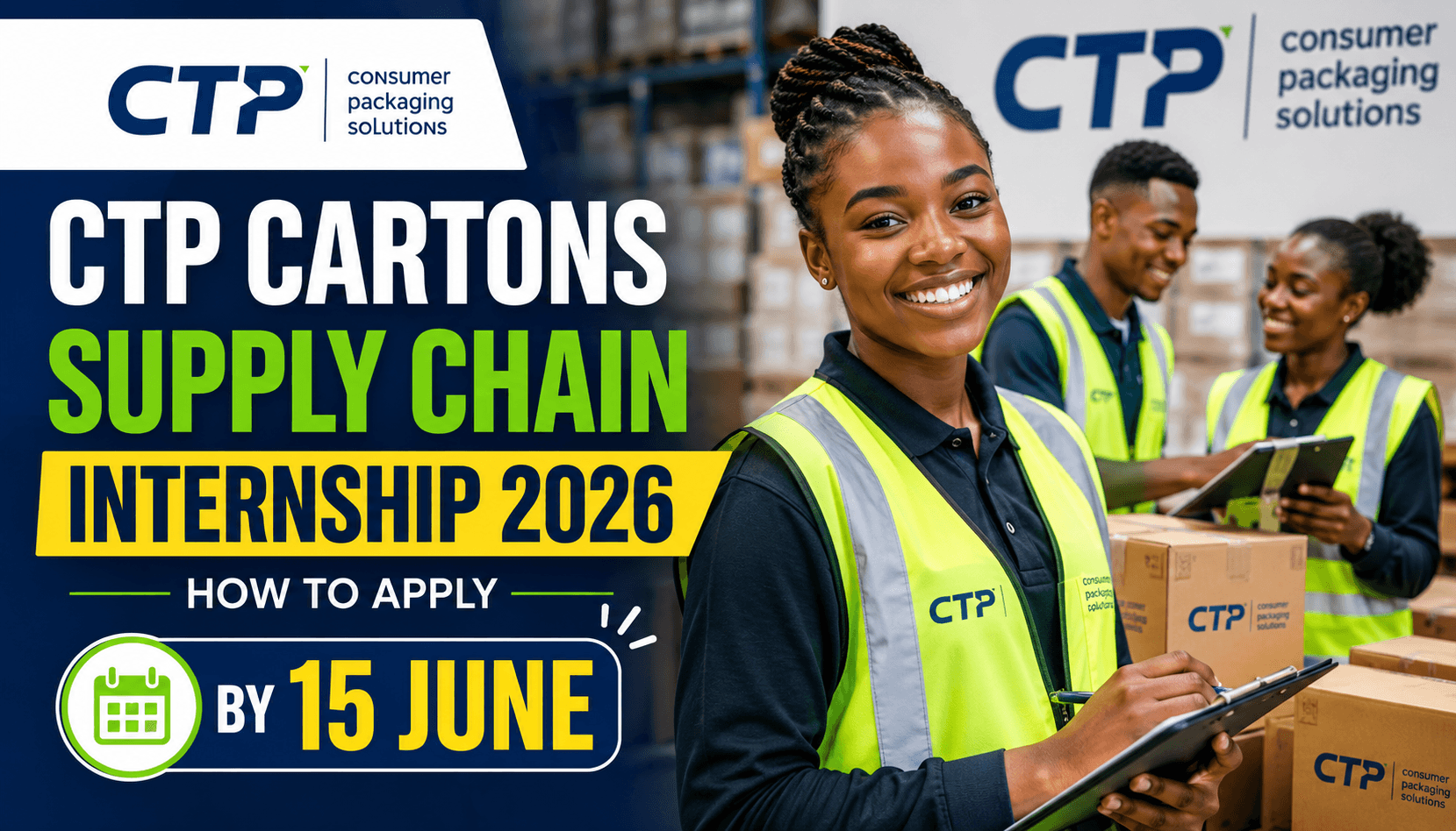 CTP Cartons Supply Chain Internship 2026: How to Apply by 15 June