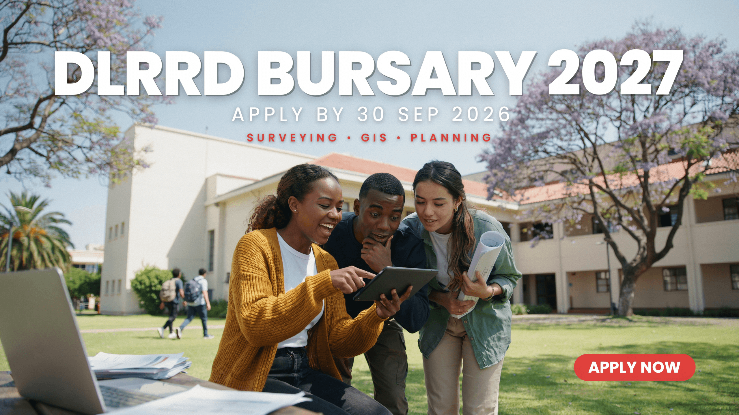 DLRRD Bursary 2027 – Apply by 30 Sep 2026 for Surveying GIS & Planning