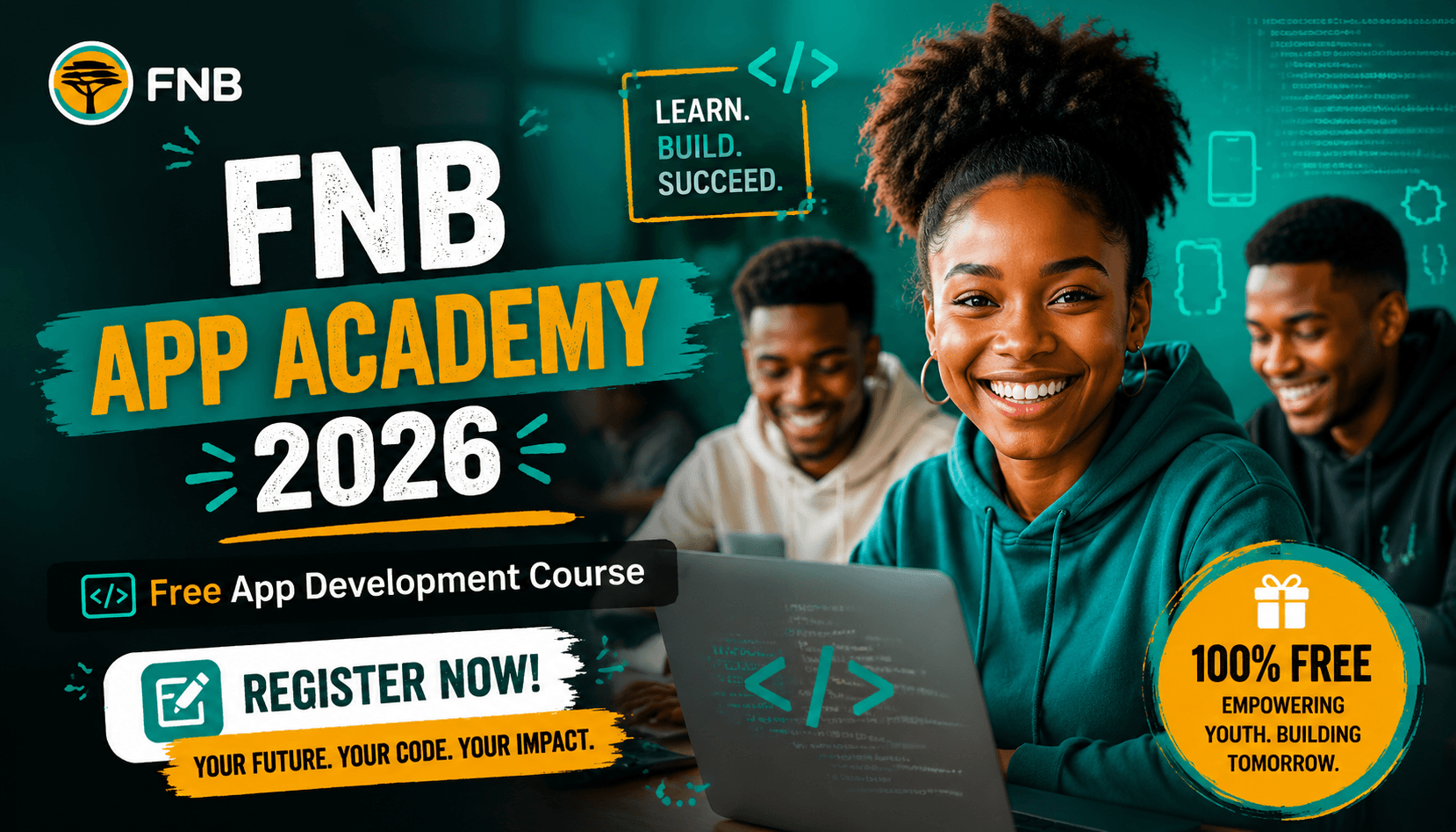 FNB App Academy 2026 – Free App Development Course – Register