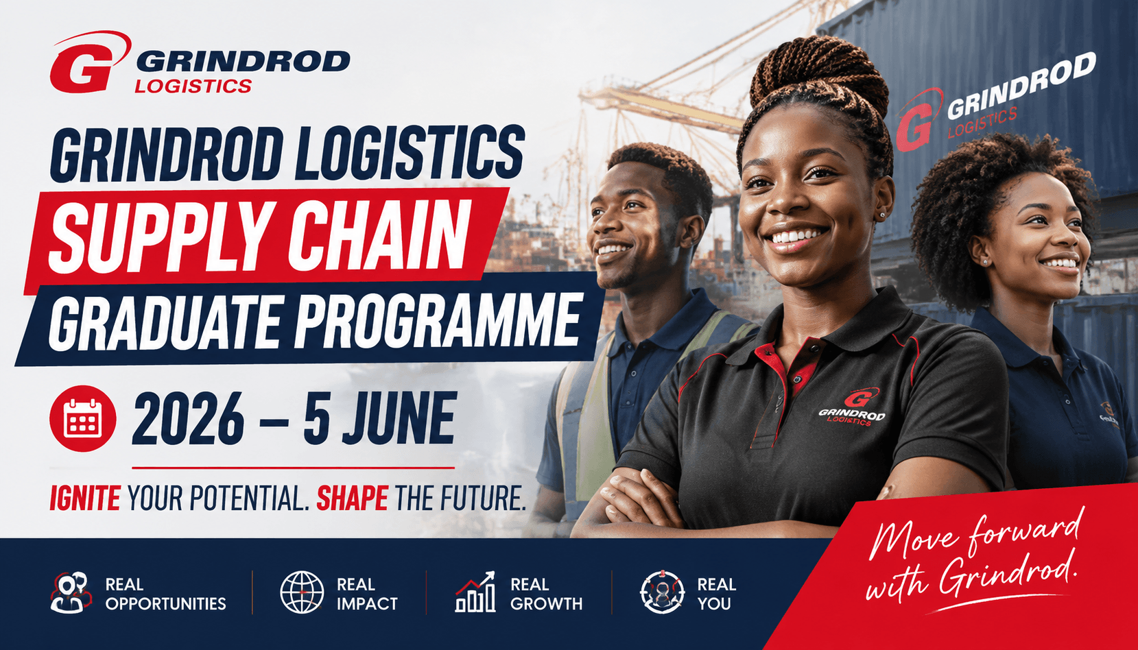 Grindrod Logistics Supply Chain Graduate Programme 2026 – 5 June