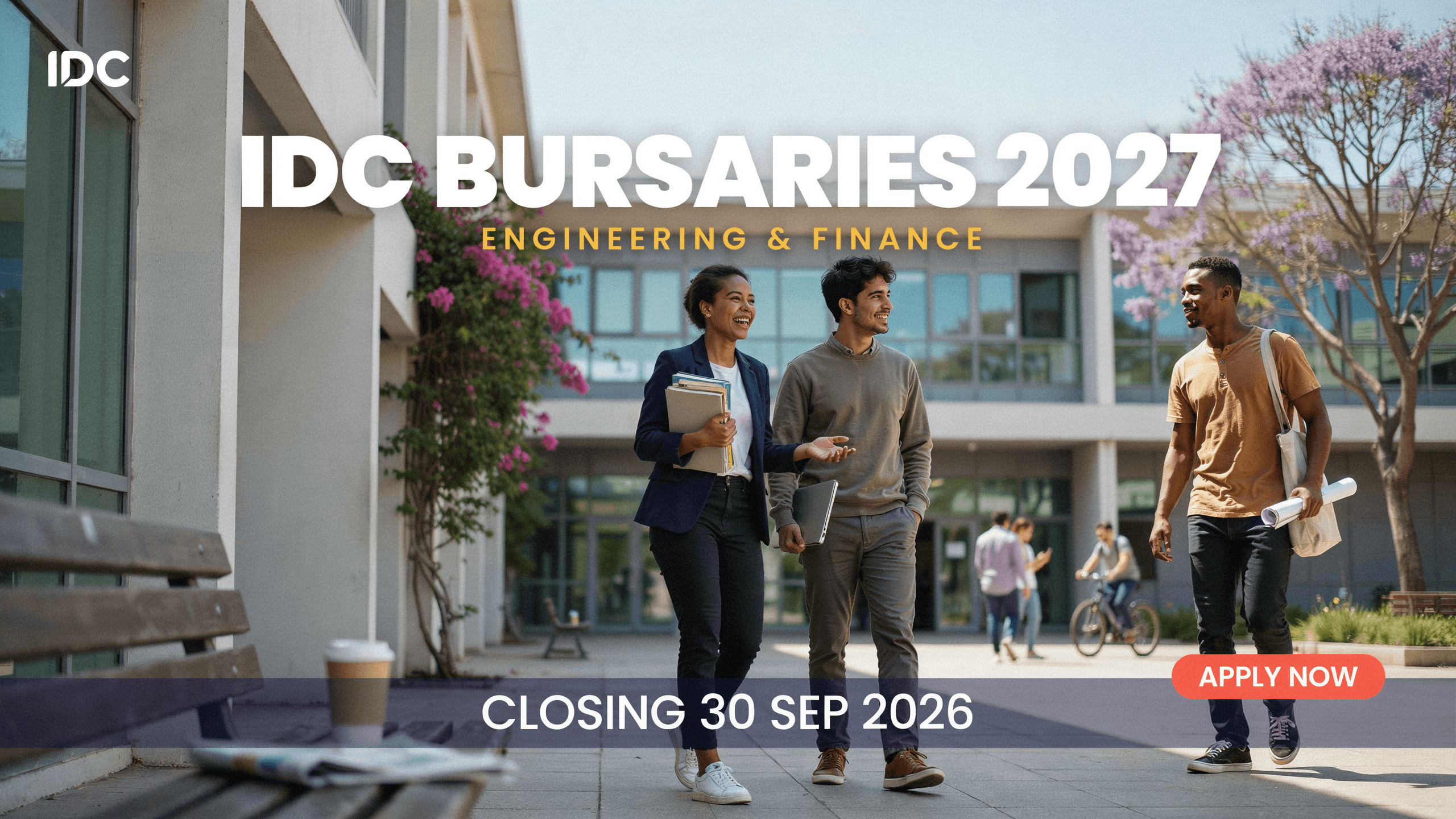 IDC Bursaries 2027 – Engineering & Finance – Closing 30 Sep 2026
