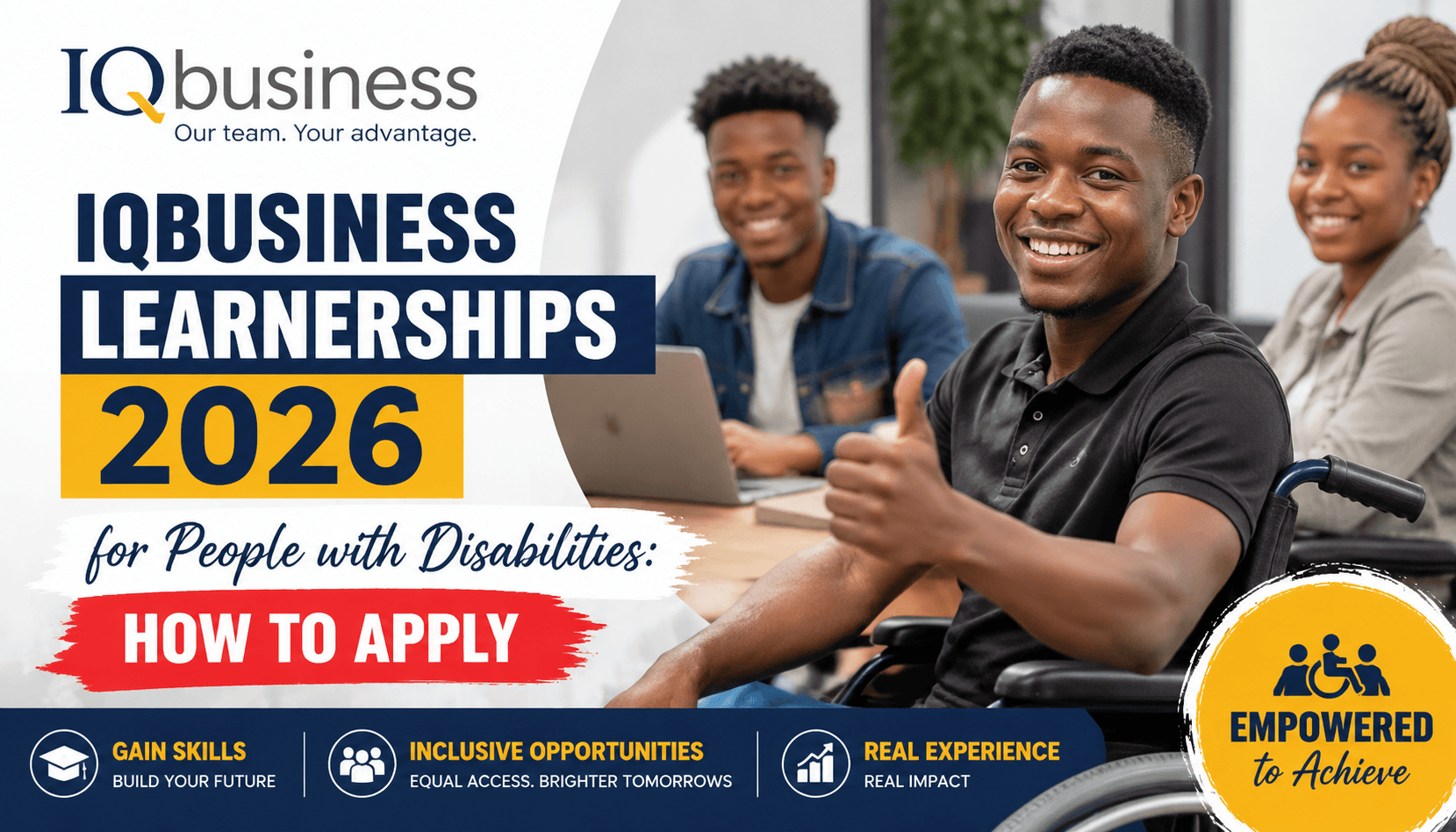IQbusiness Learnerships 2026 for People with Disabilities: How to Apply