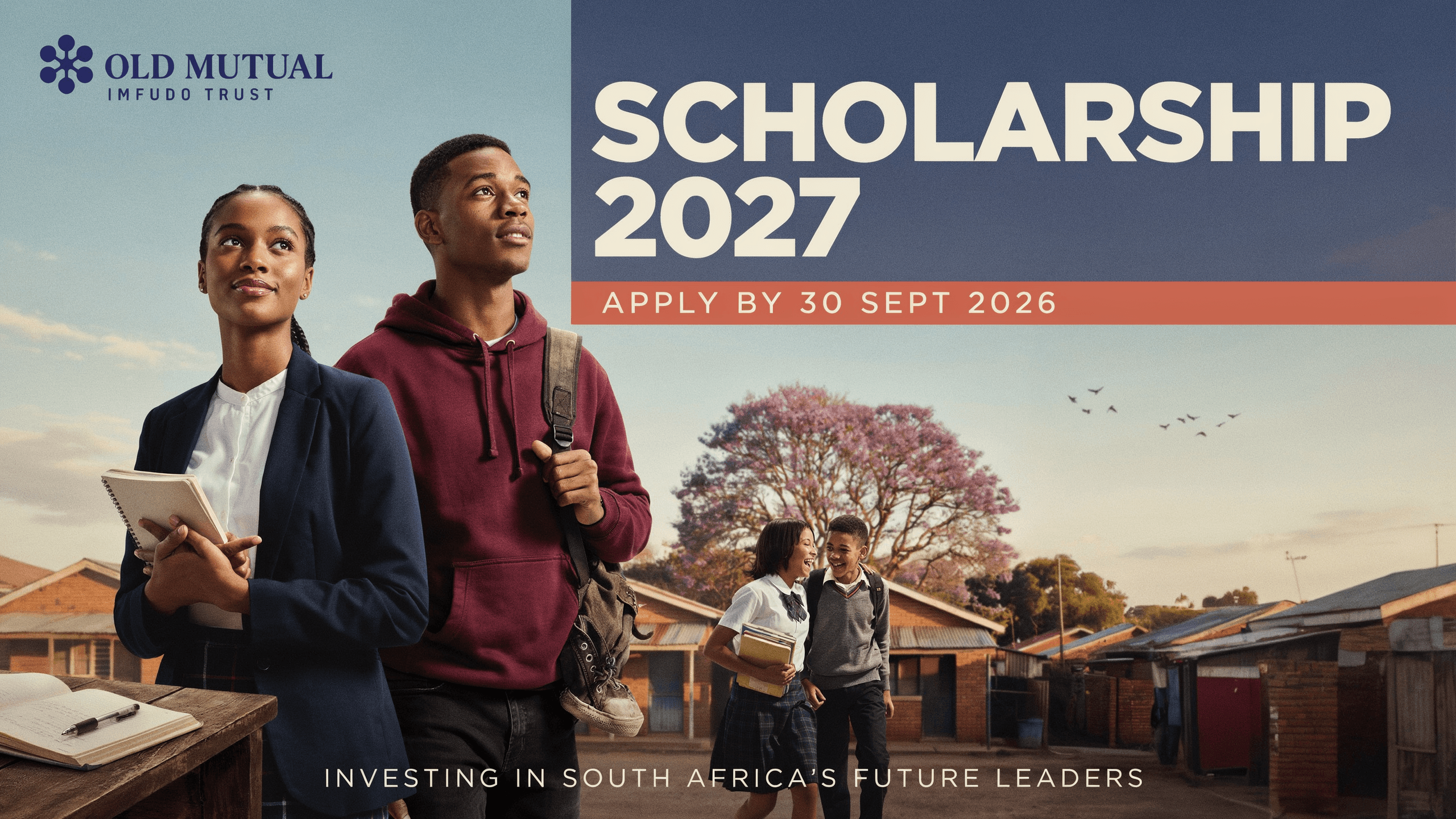 Old Mutual Imfundo Trust Scholarship 2027 – Apply by 30 Sept 2026