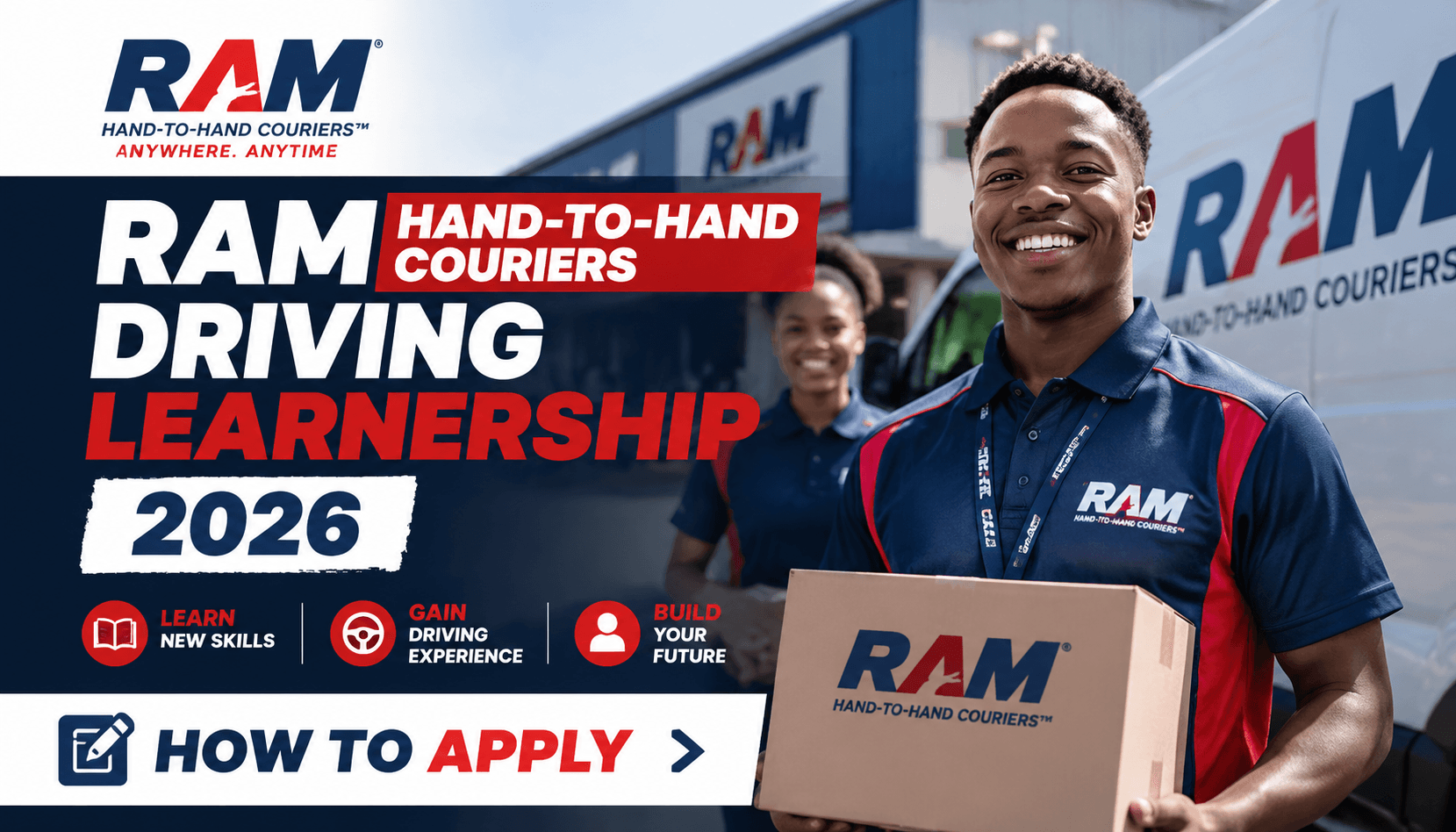 RAM Hand-To-Hand Couriers Driving Learnership 2026 – How to Apply