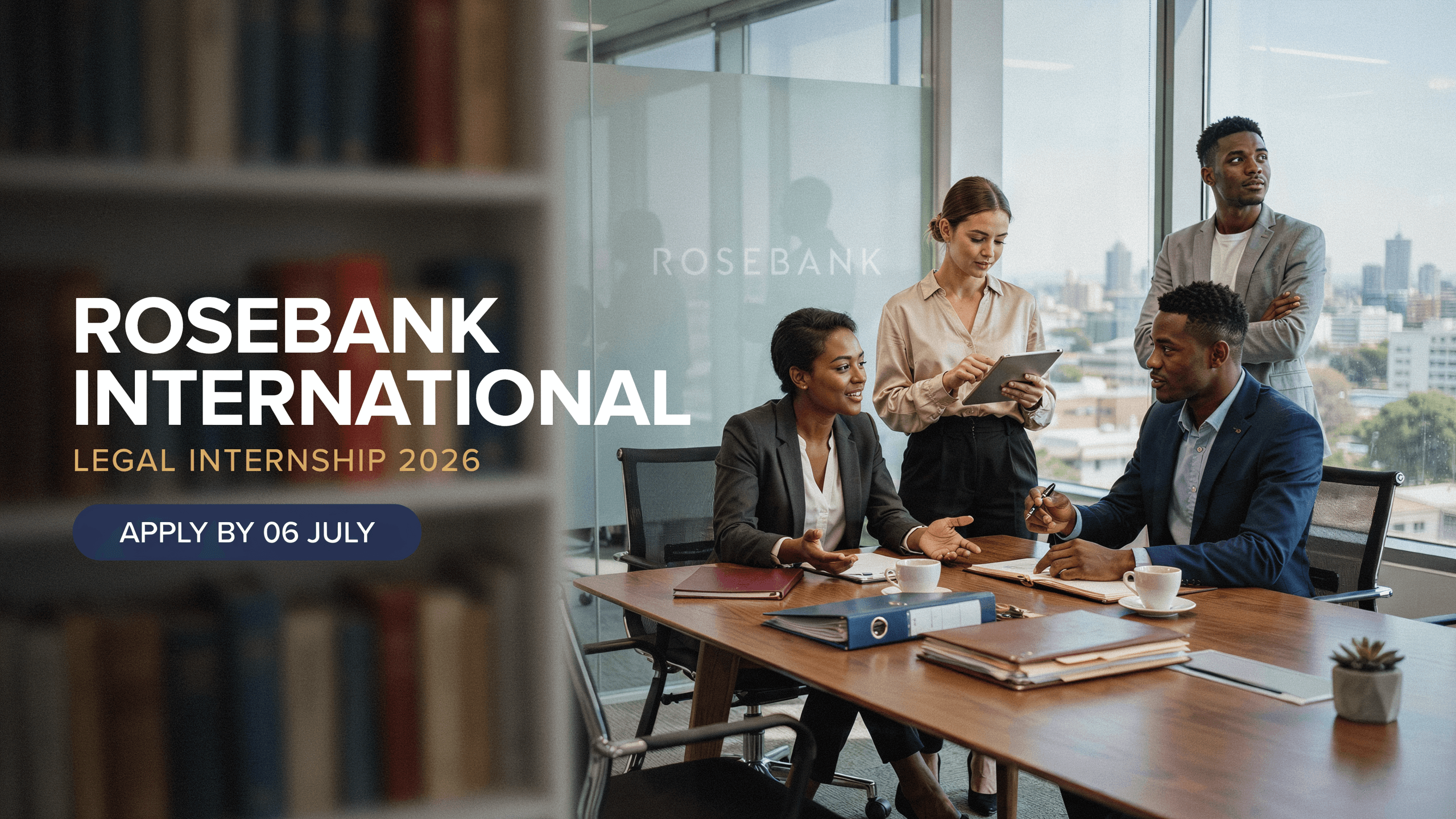 Rosebank International Legal Internship 2026 – Apply by 06 July