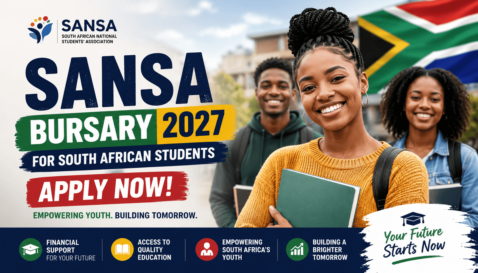 SANSA Bursary 2027 for South African Students: Apply Now