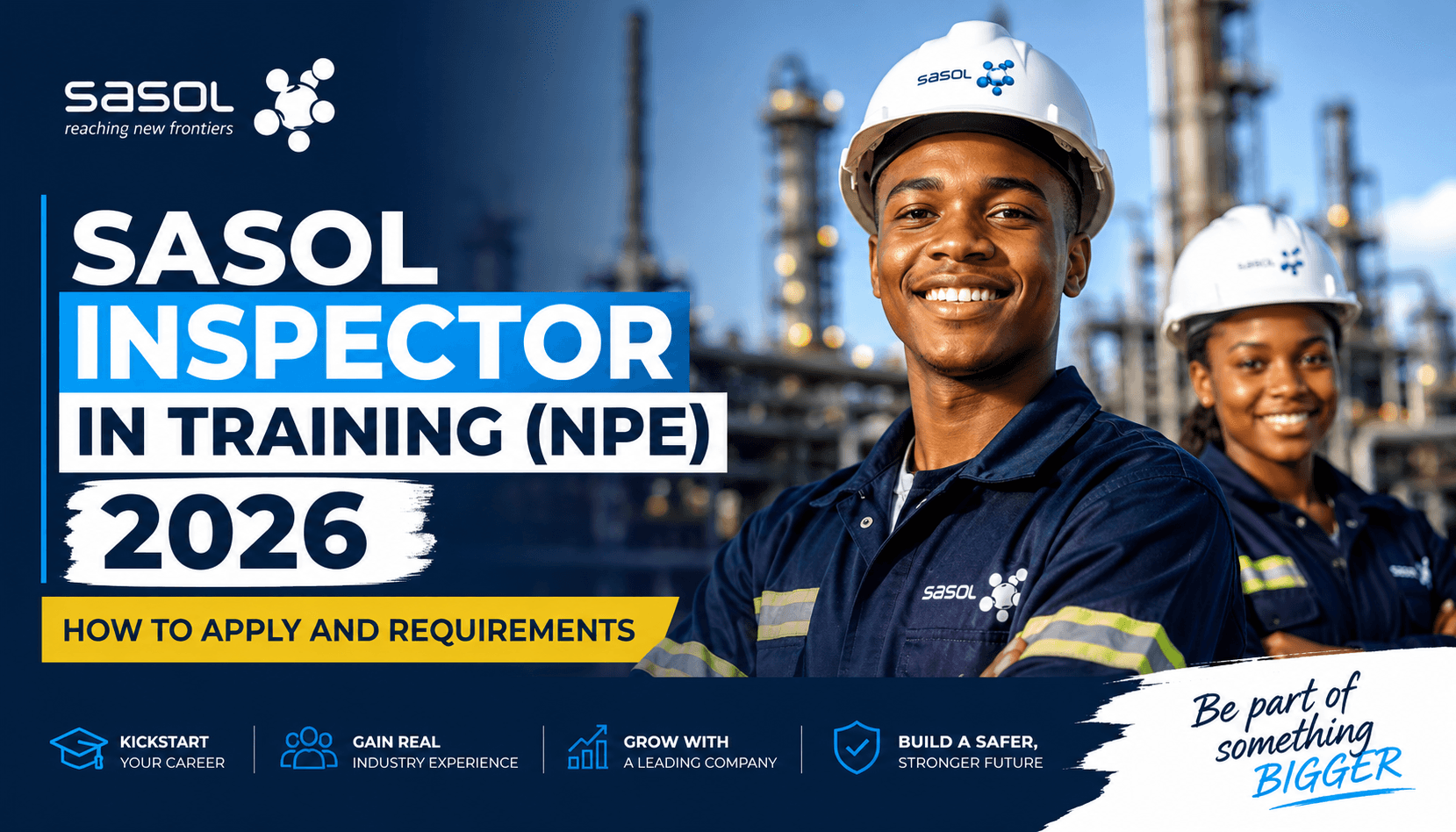 Sasol Inspector In Training (NPE) 2026: How to Apply and Requirements