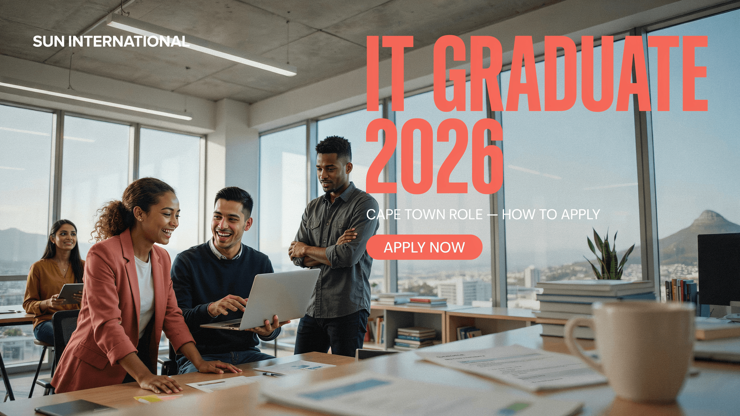 Sun International IT Graduate 2026 – Cape Town role, how to apply