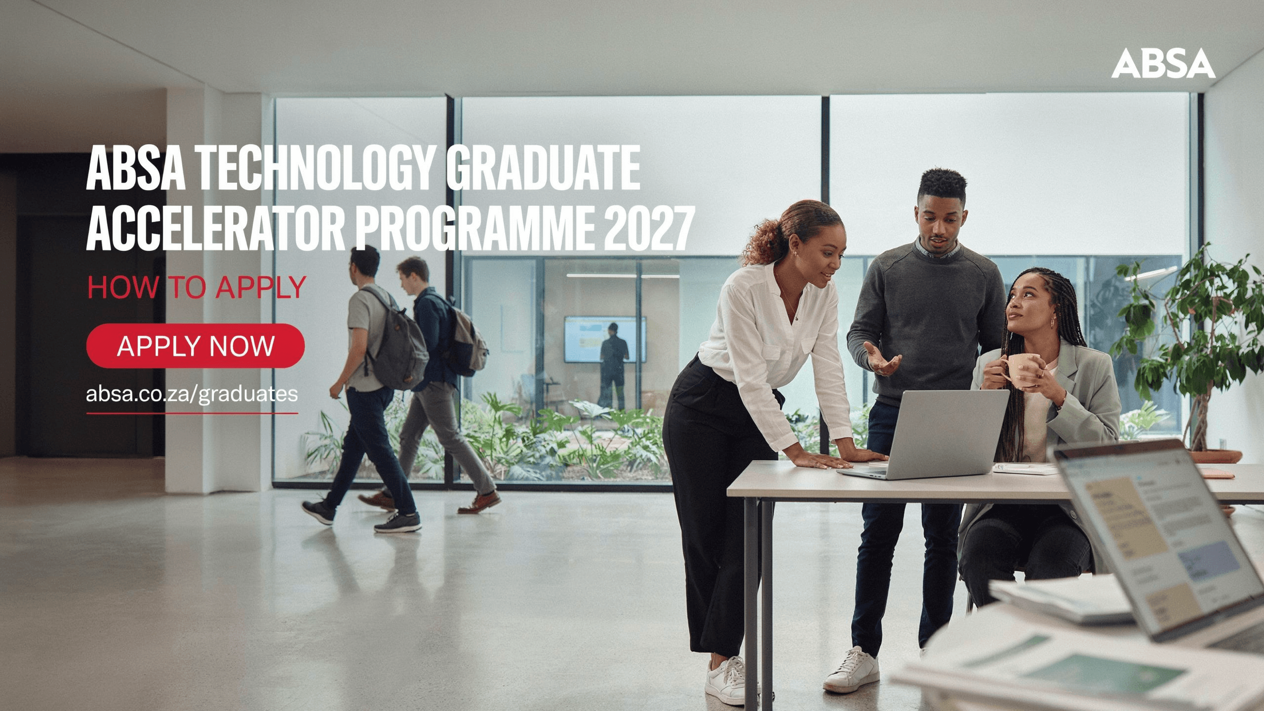 Absa Technology Graduate Accelerator Programme 2027 – How to Apply