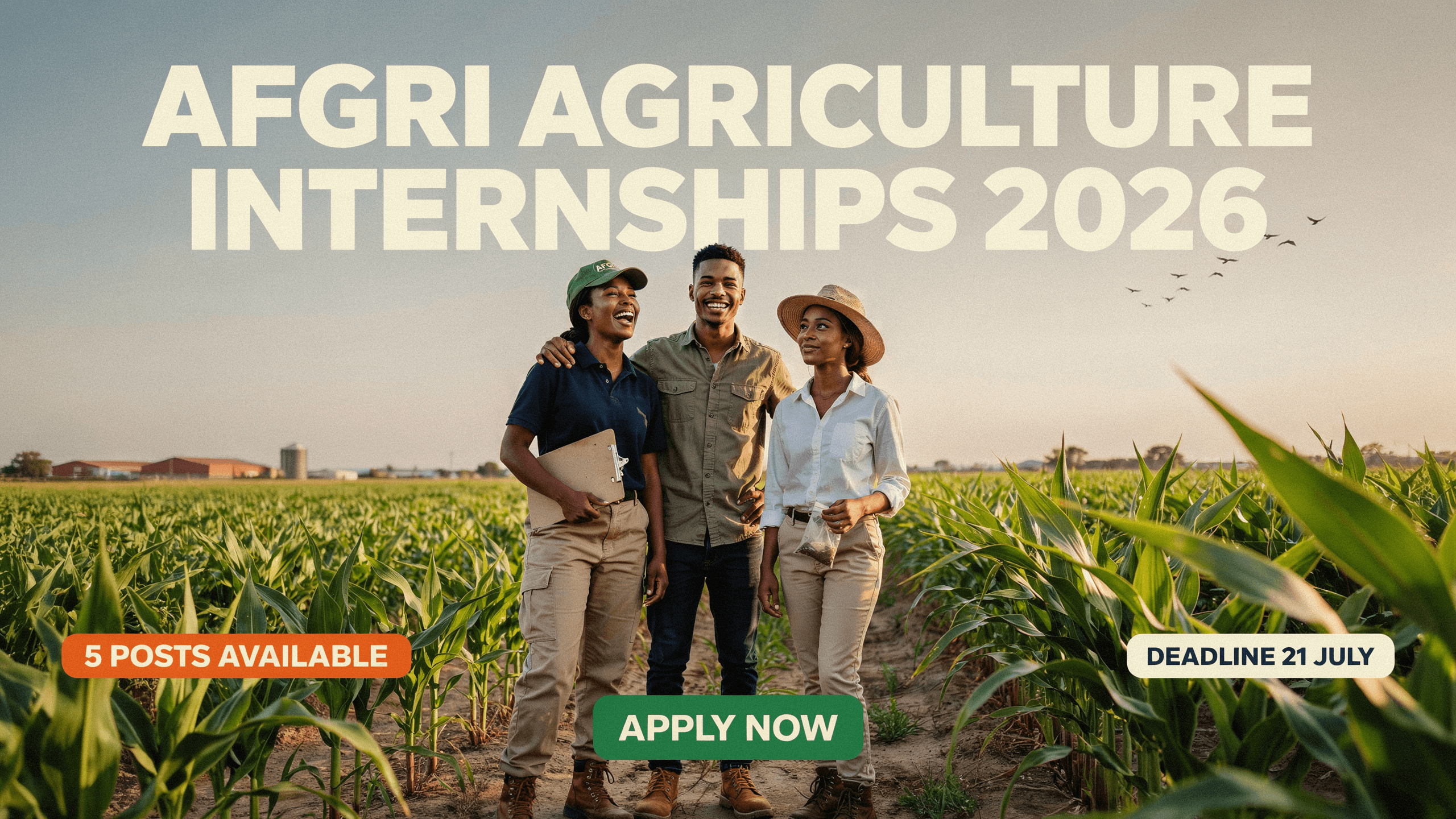 AFGRI Agriculture Internships 2026 – 5 Posts, Deadline 21 July