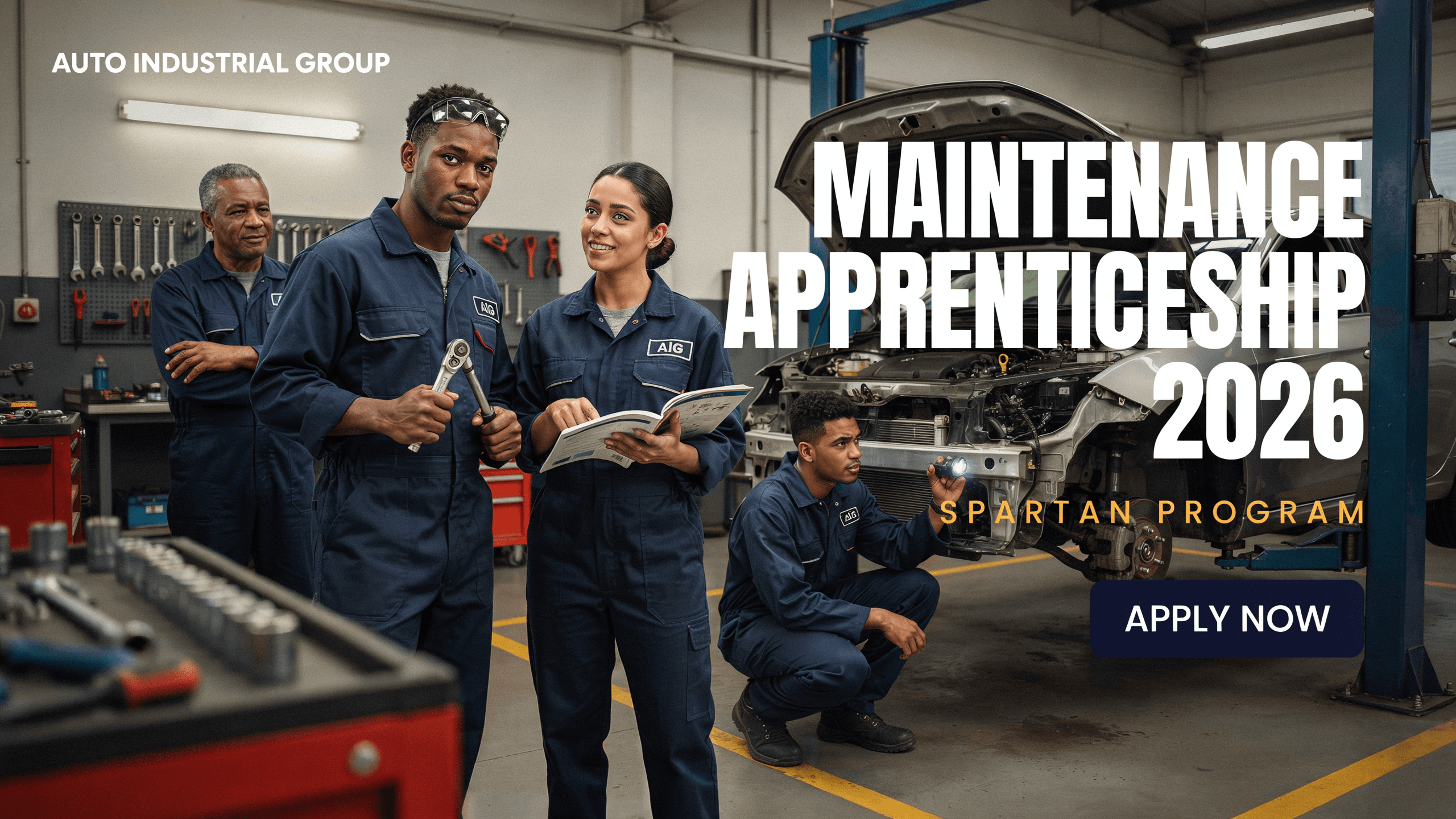 Auto Industrial Group Maintenance Apprenticeship 2026 – Spartan