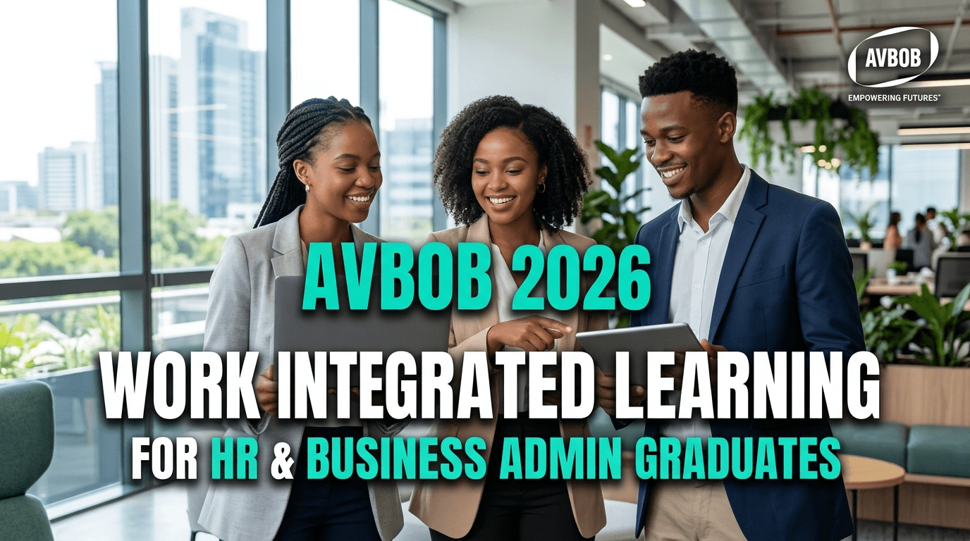 AVBOB 2026 Work Integrated Learning for HR & Business Admin graduates