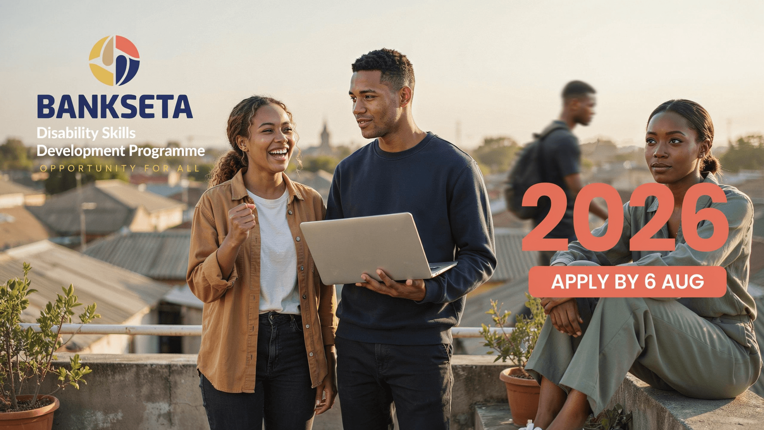 BANKSETA Disability Skills Development Programme 2026: apply by 6 Aug