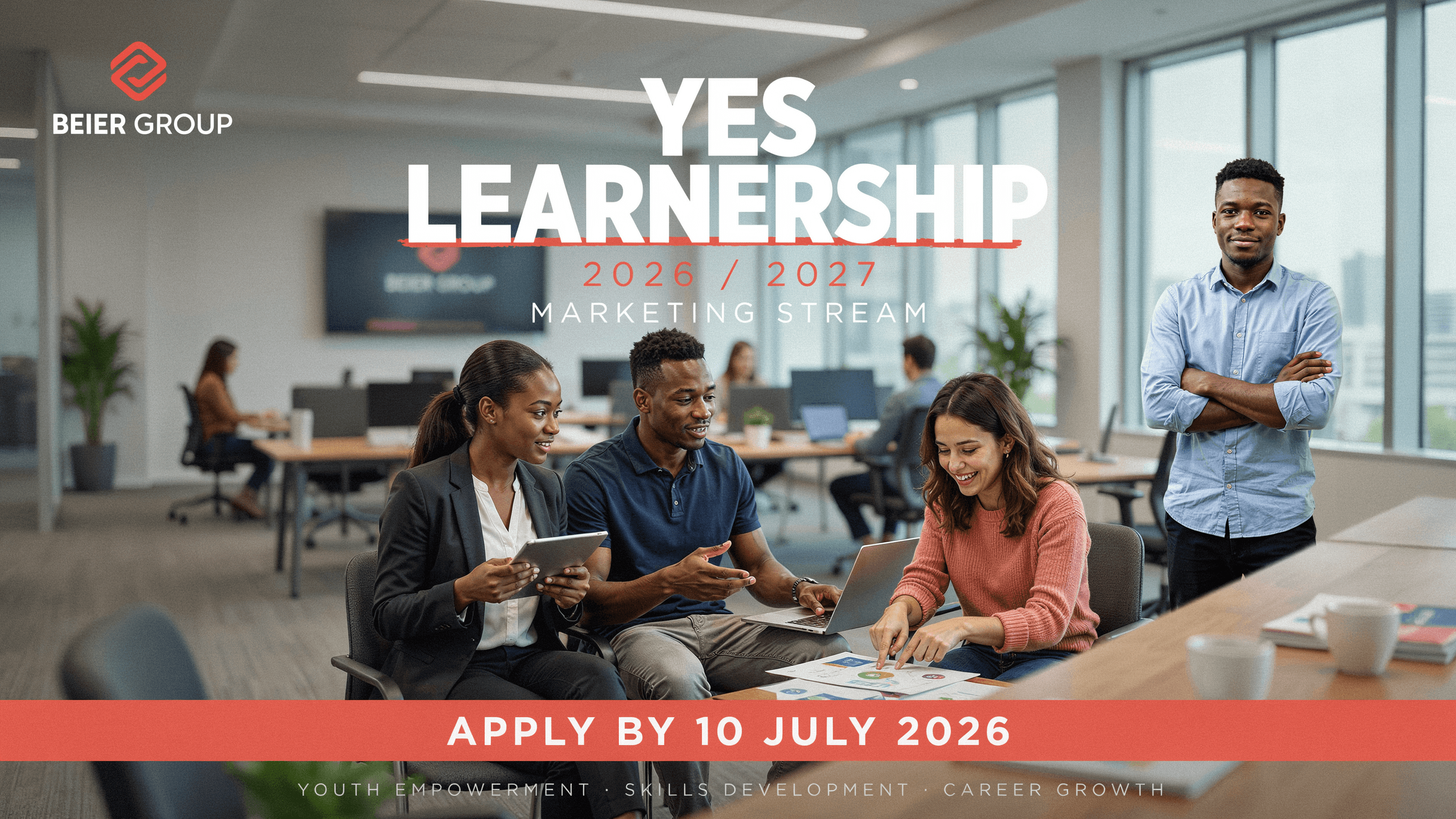 Beier Group YES Learnership 2026/2027 – Marketing, Deadline 10 July 2026