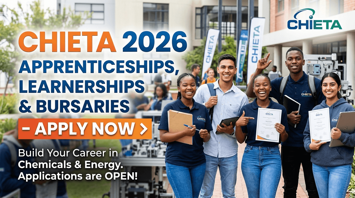 CHIETA 2026 Apprenticeships, Learnerships & Bursaries – Apply