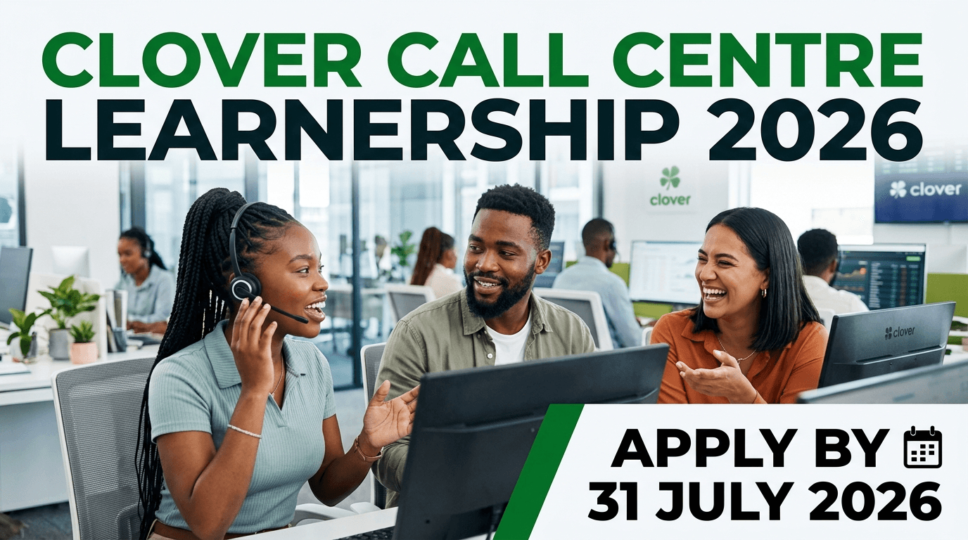 Clover Call Centre Learnership 2026 – Apply by 31 July 2026